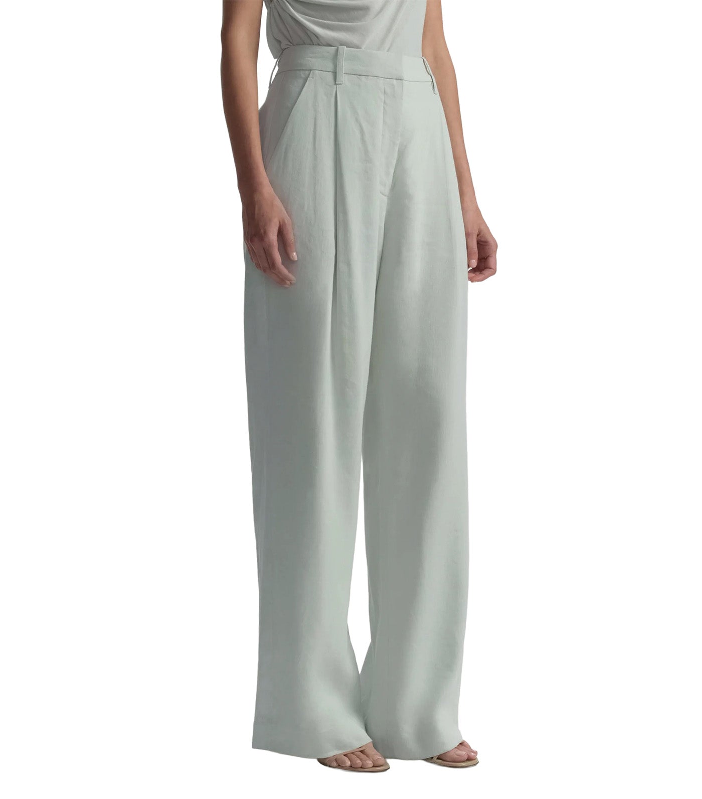 Winston Linen Pant Pale Mint