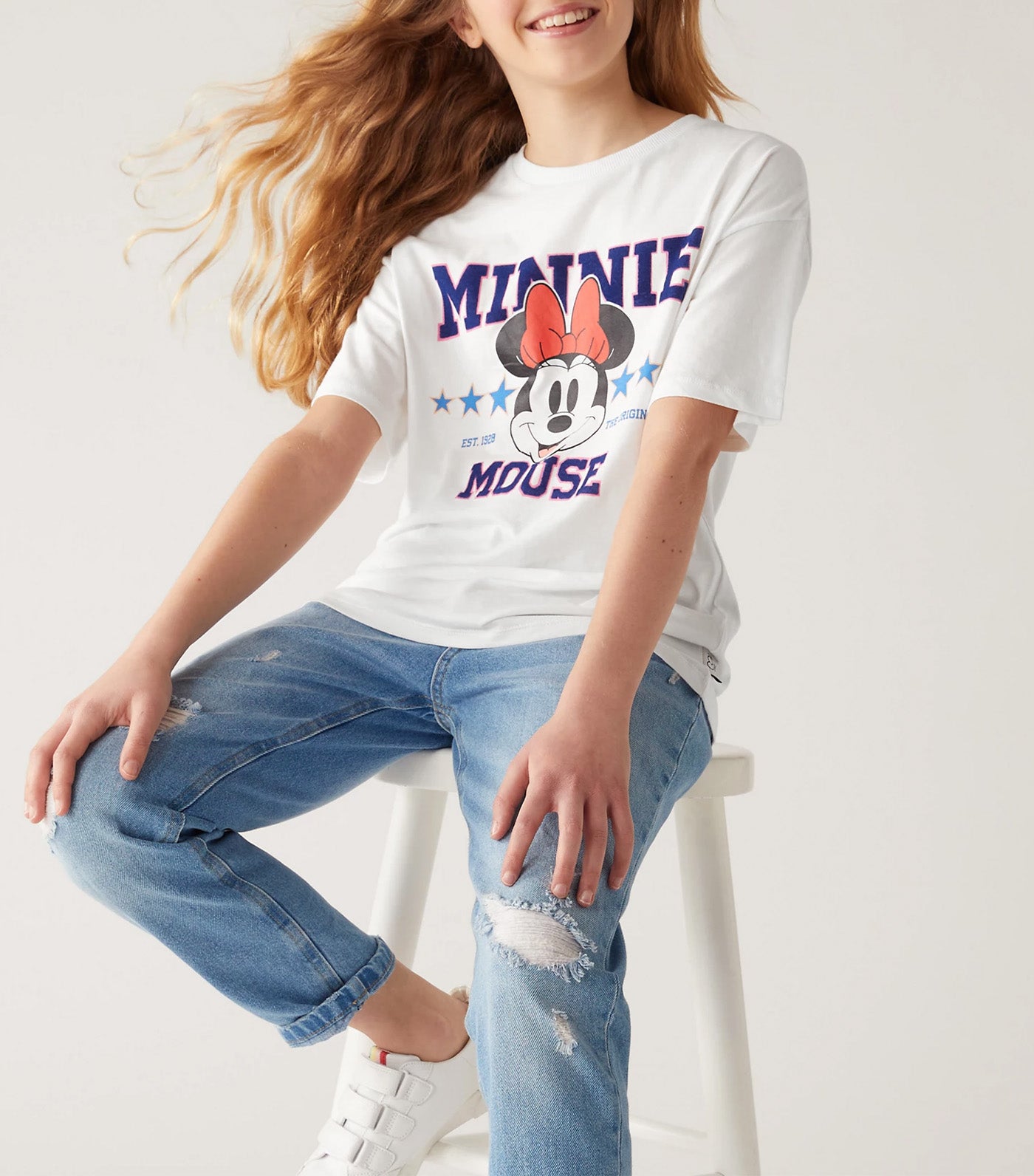 Pure Cotton Minnie™ Slogan T-Shirt