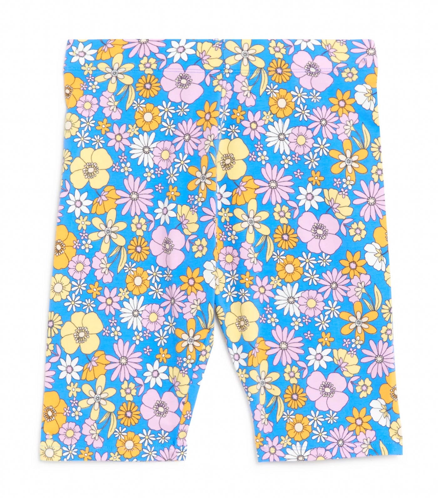 Cotton Rich Floral Cycling Shorts