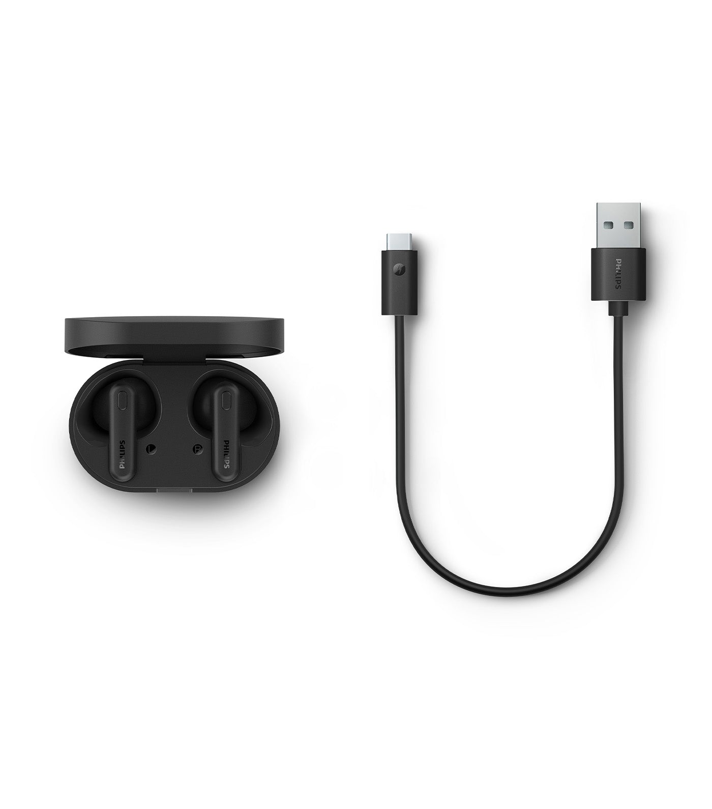 True Wireless Headphones Black