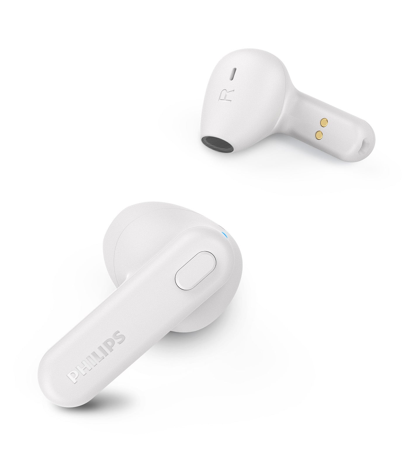 True Wireless Headphones White