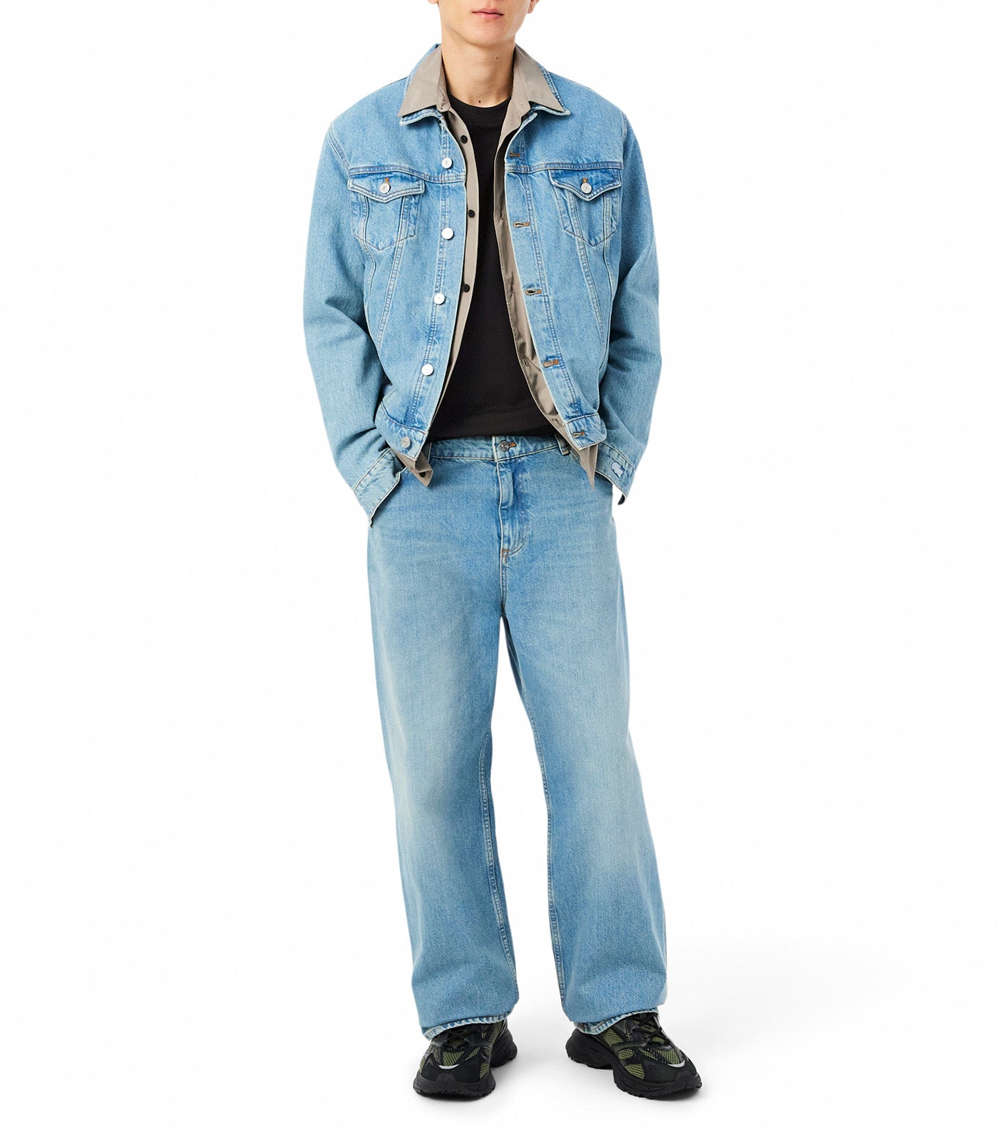 Heavy Jersey Embroidered Signature T-Shirt