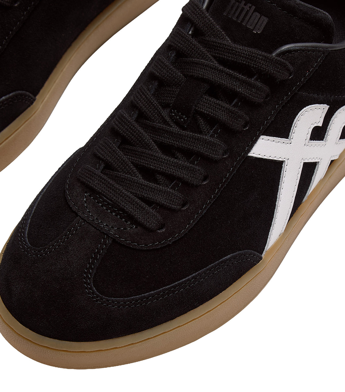 Dash T-Toe Suede Sneakers Black/Urban White
