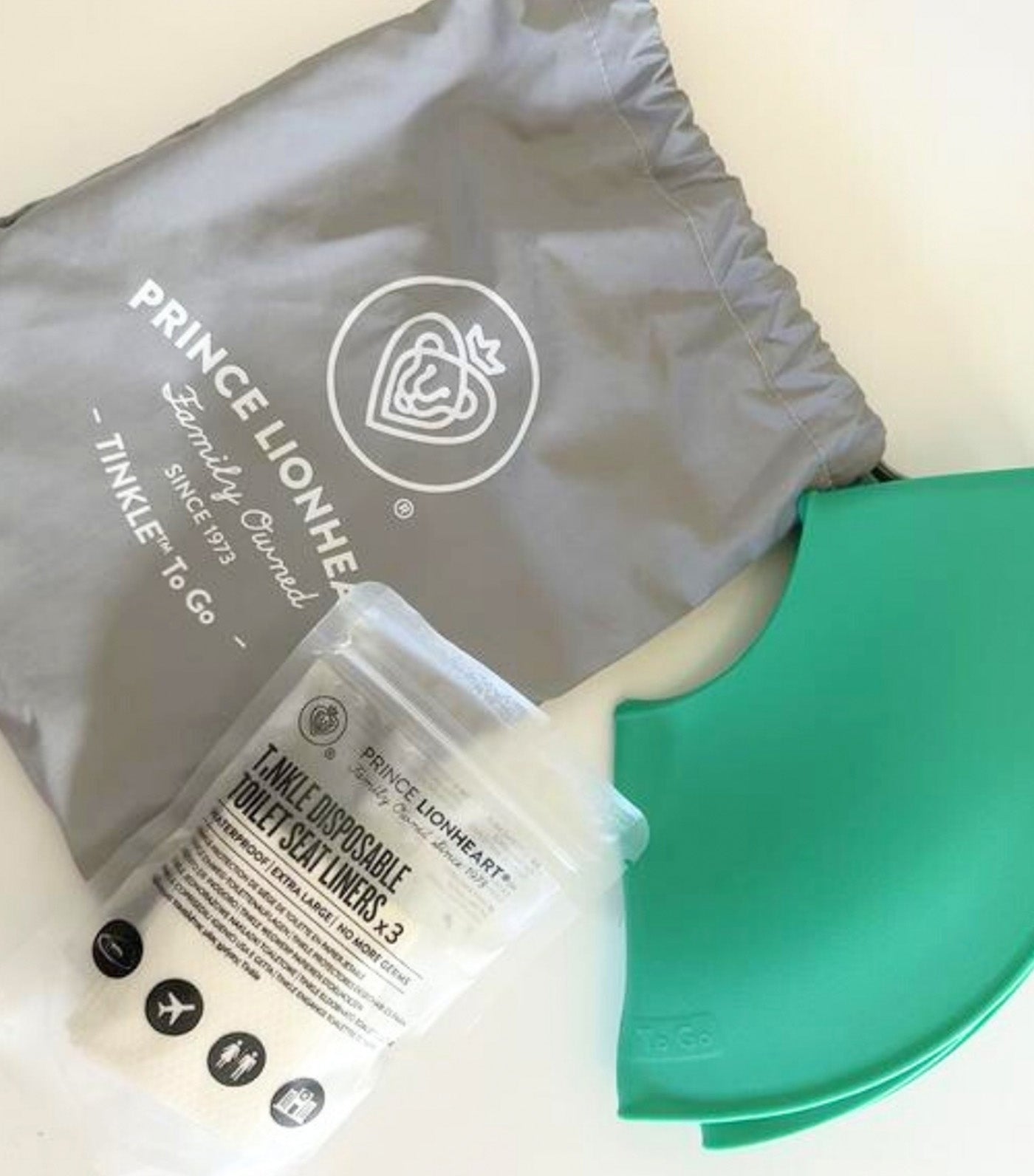 Tinkle to Go Foldable Potty Trainer Mint