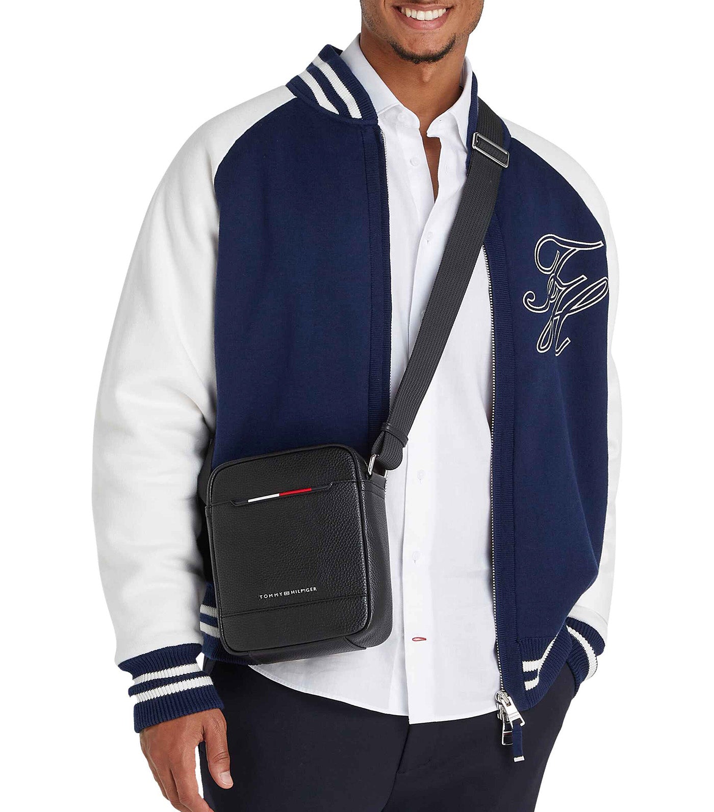 Men's Central Mini Reporter Bag Black