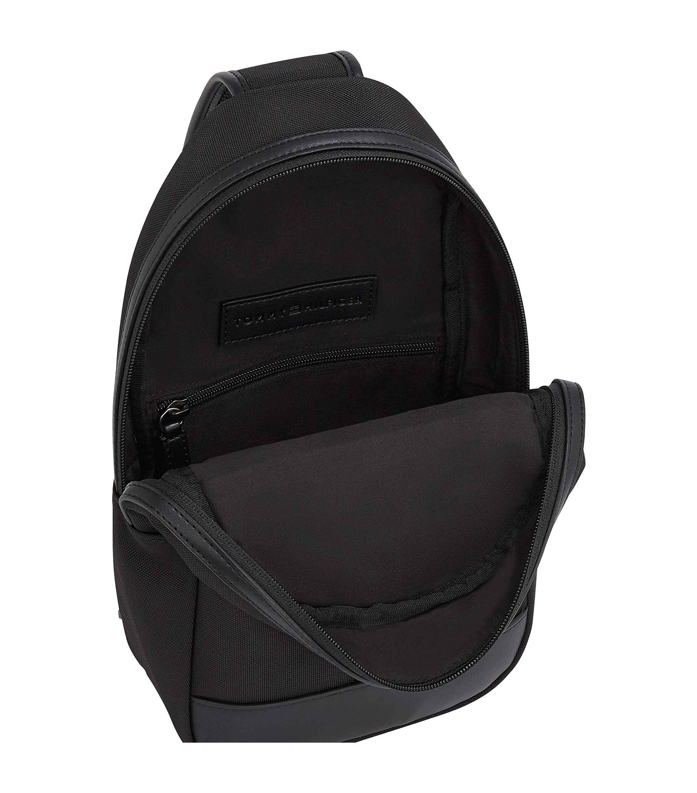 Men's Nylon Travel Sling Bag Black