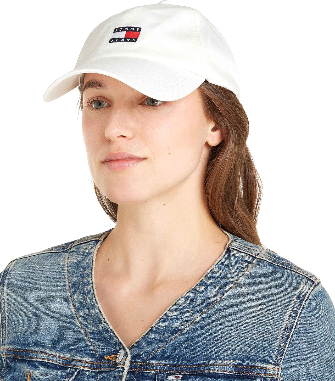 TJ Women's Heritage Core 5 Panel Cap Ancient White
