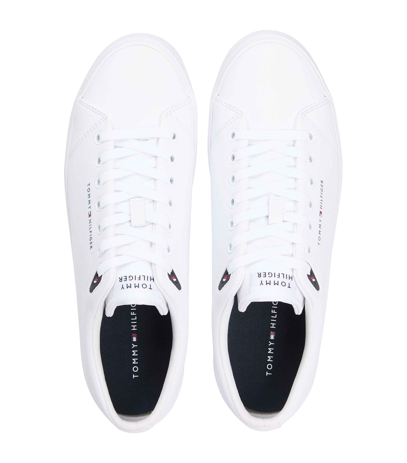 Tommy Hilfiger Men's Hi Vulc Core Low LLI Essential White