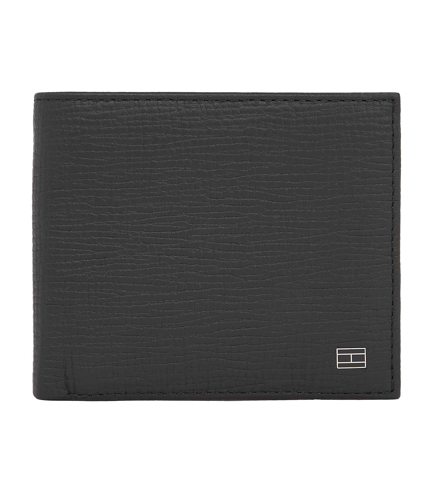 Men's Flag CC & Coin Wallet Black