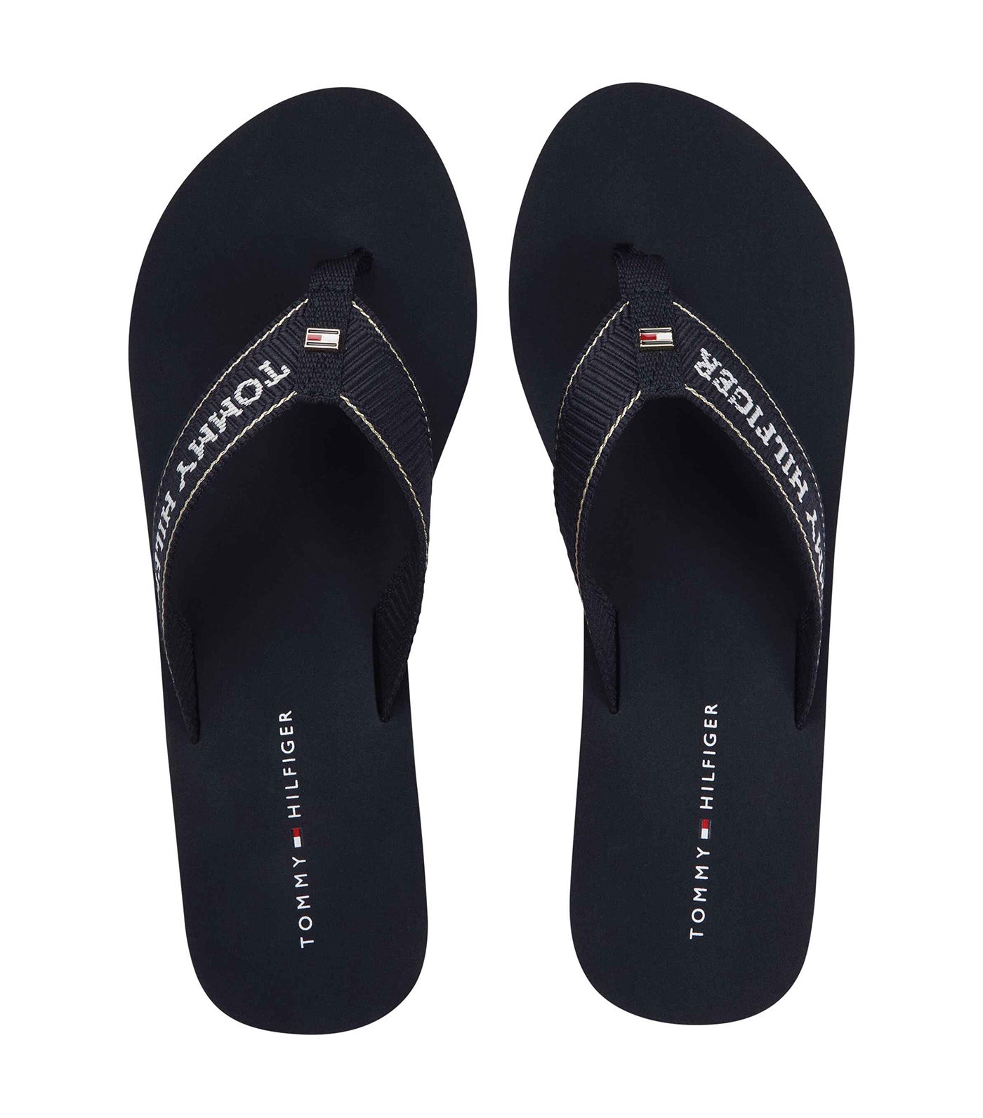 Tommy Hilfiger Women's Wedge Summer Sandal Space Blue