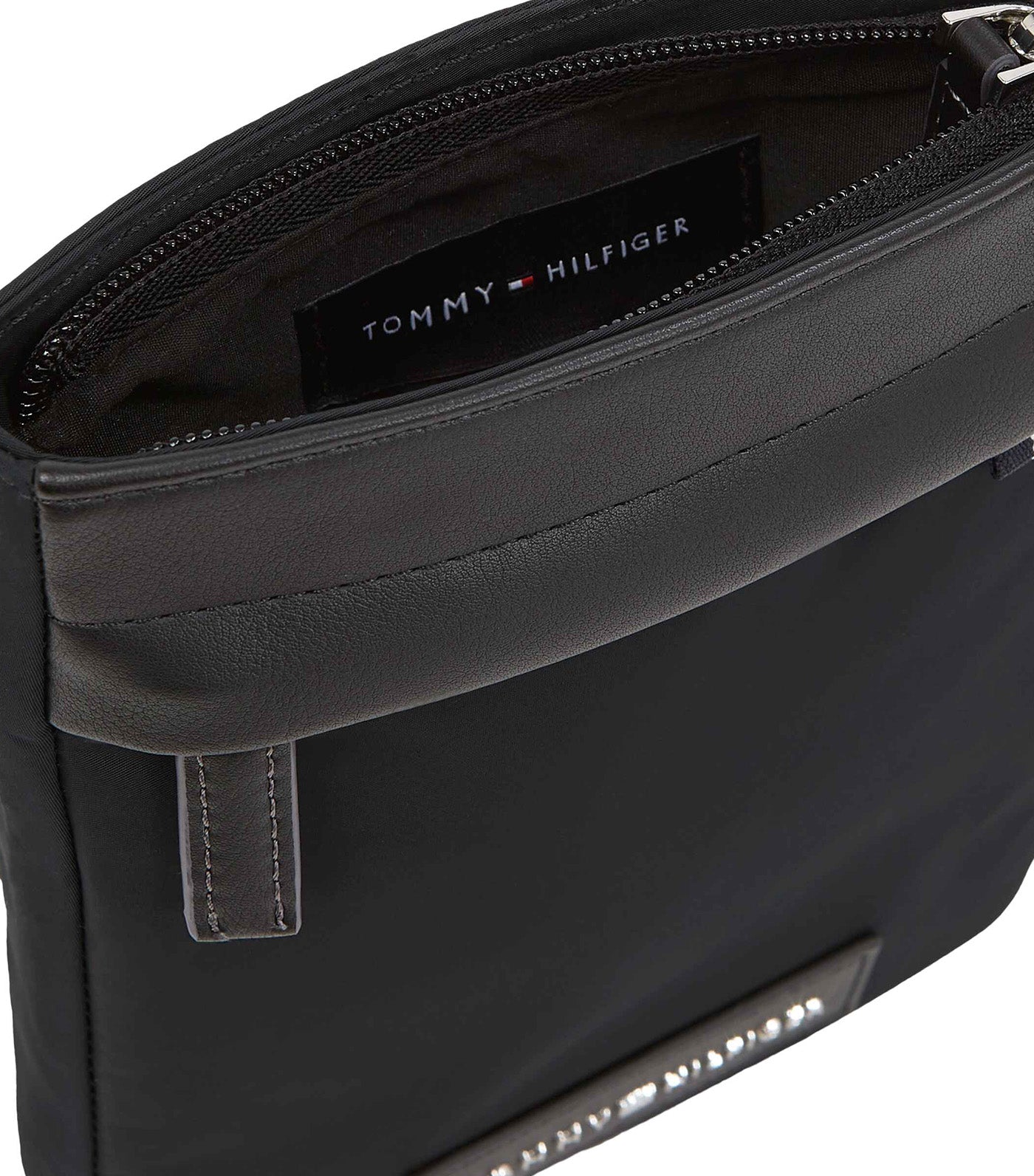 Men's Nylon Mini Crossover Bag Black