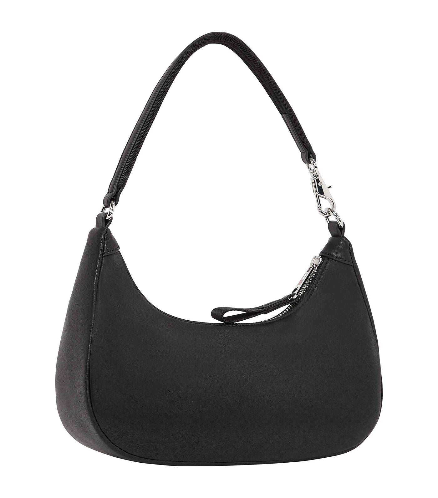 Women's Bold Script Shoulder Bag Black