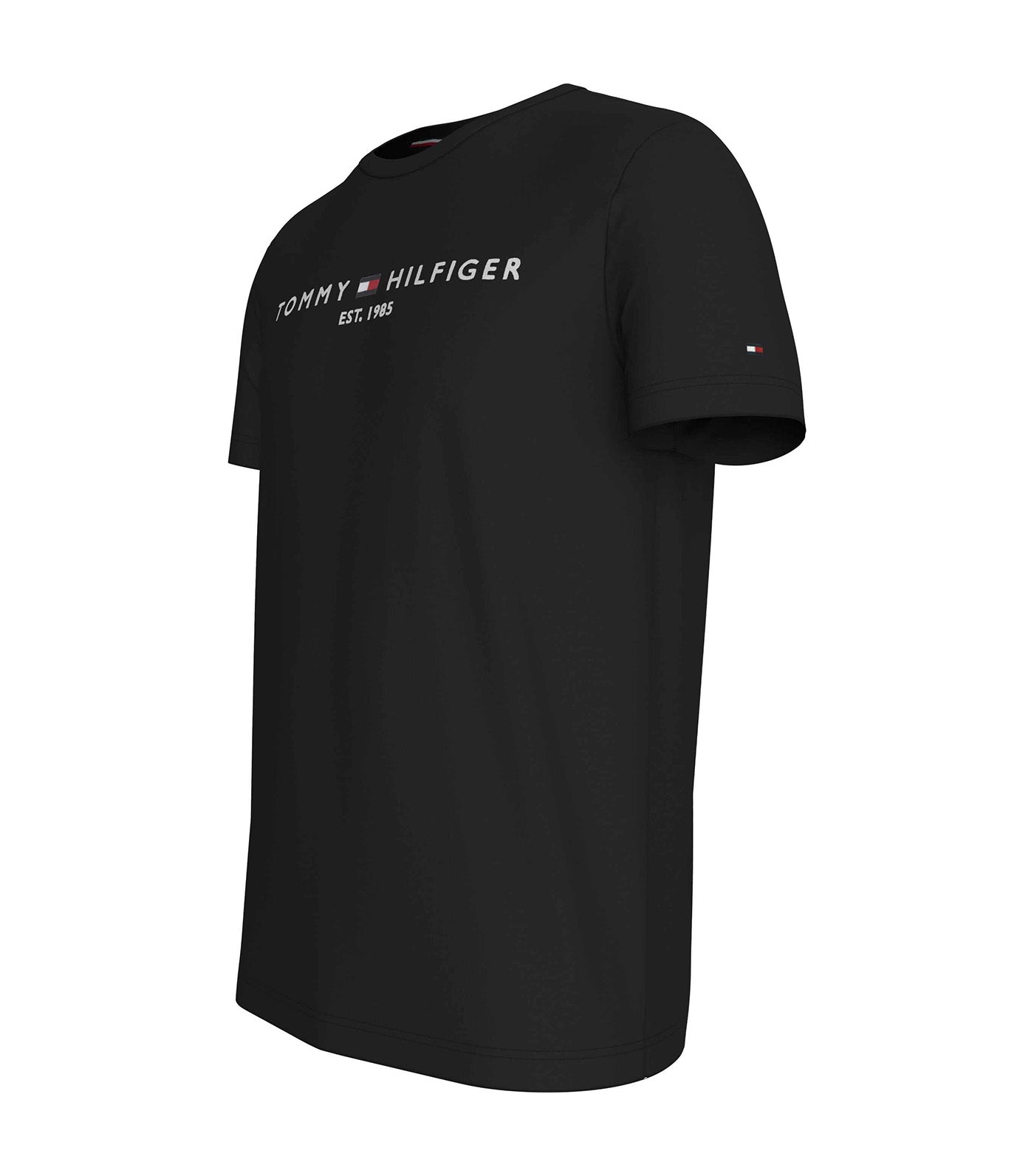 Tommy Hilfiger Men's IM Core Tommy Logo T-Shirt Black