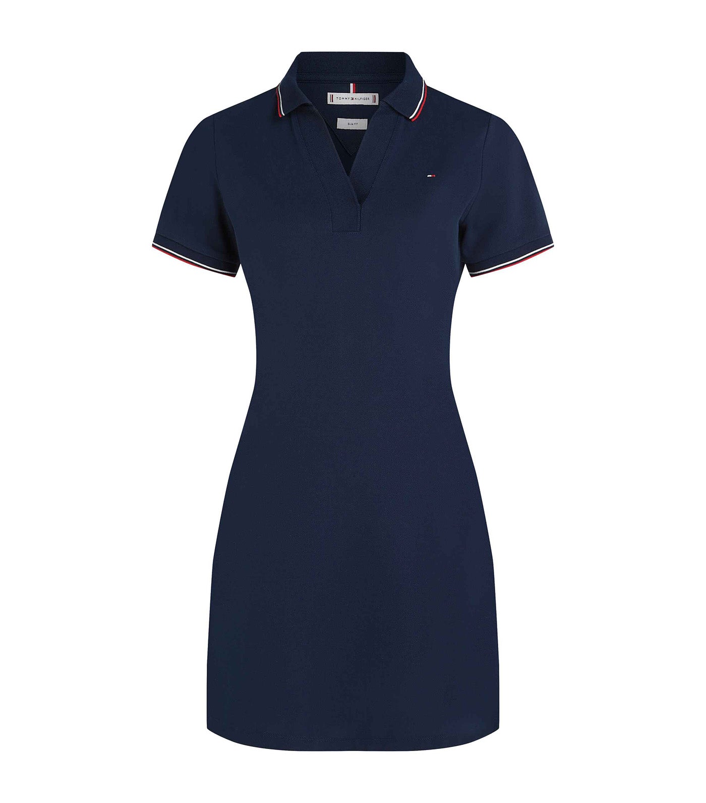 RWB Tipped Polo Dress Dark Night Navy