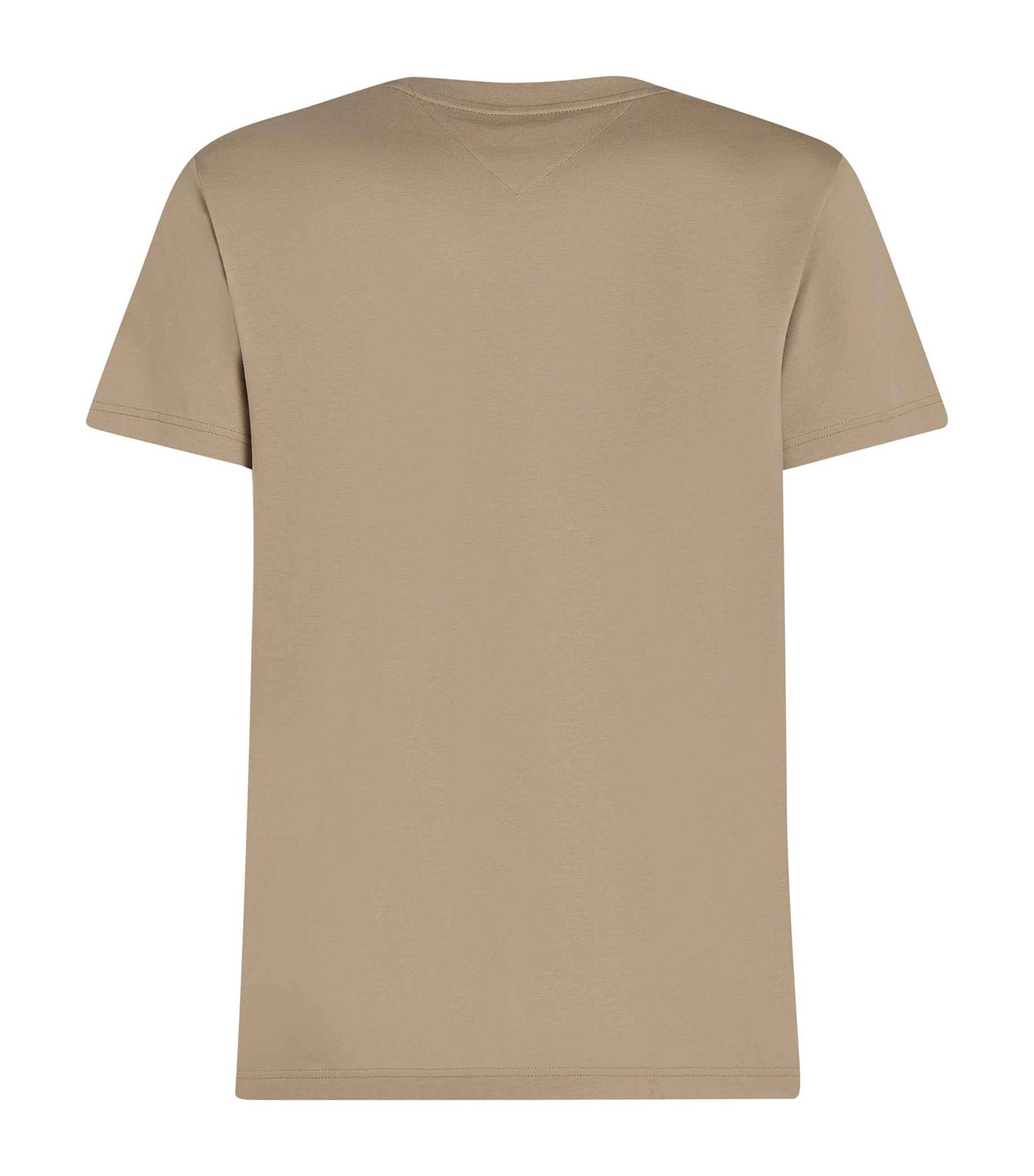 Tommy Hilfiger Men's Linear Flag Graphic T-Shirt Desert Taupe
