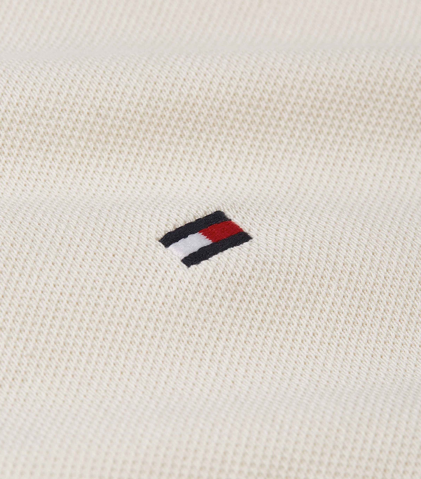 Tommy Hilfiger Men's IM 1985 Slim Polo Shirt Ivory Petal
