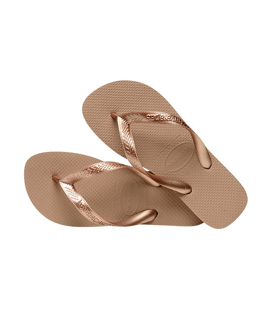 Top Flip Flops Rose Gold