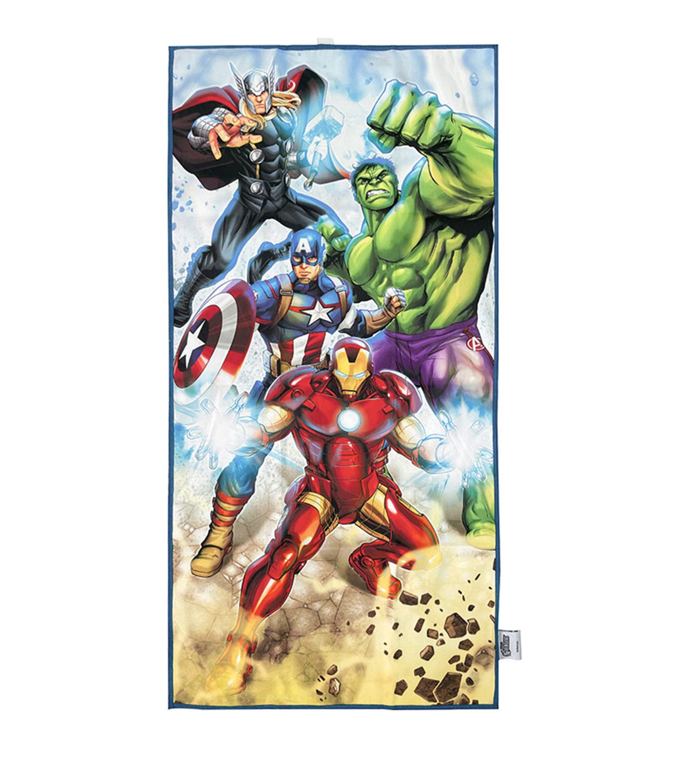 Totsafe Marvel MIcrofiber Bath Towel Regular - Avengers Classic