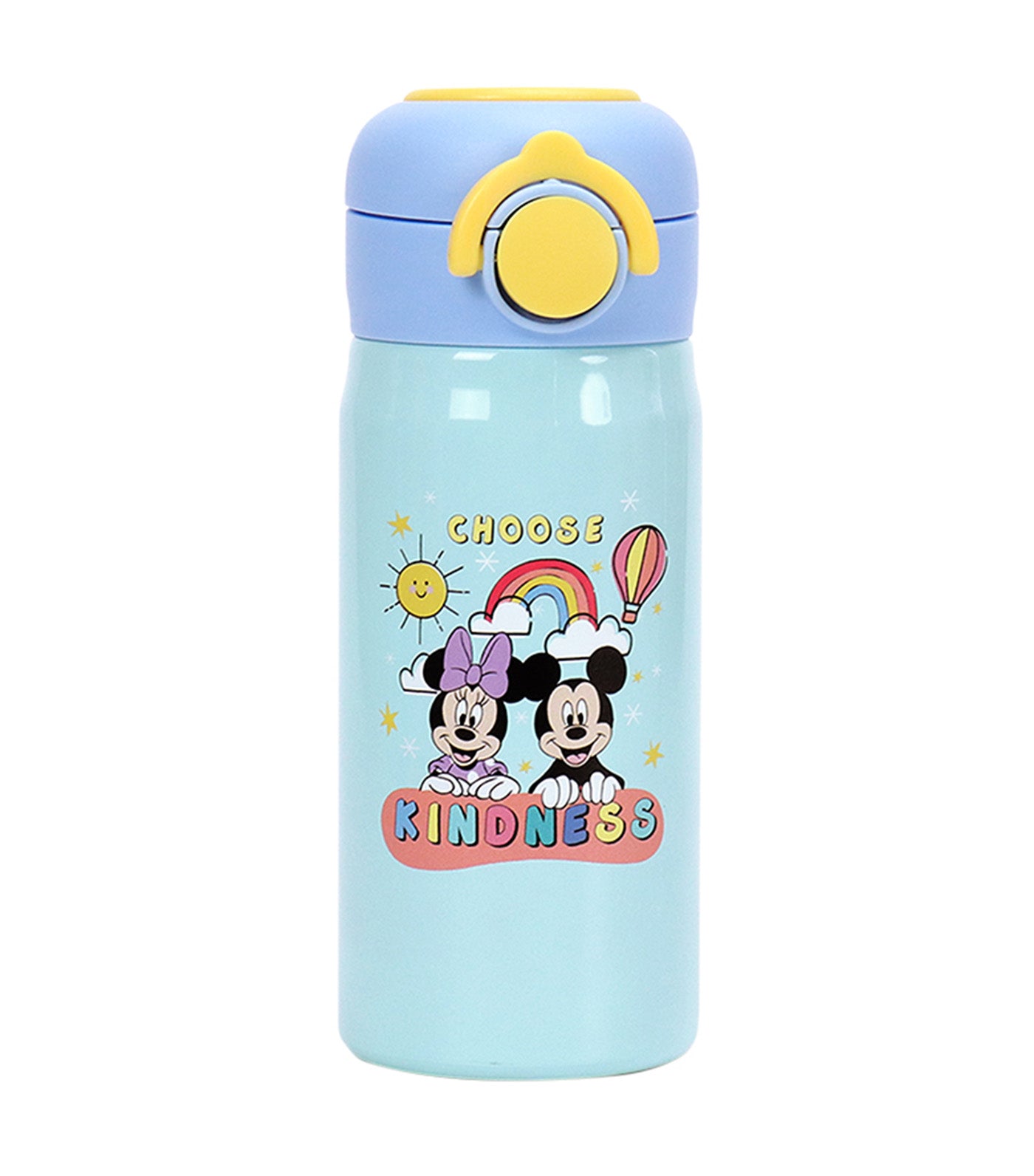 Totsafe Disney Kids Stainless Steel Insulated Sippy Bottle 350ml - Mickey Joyful Play