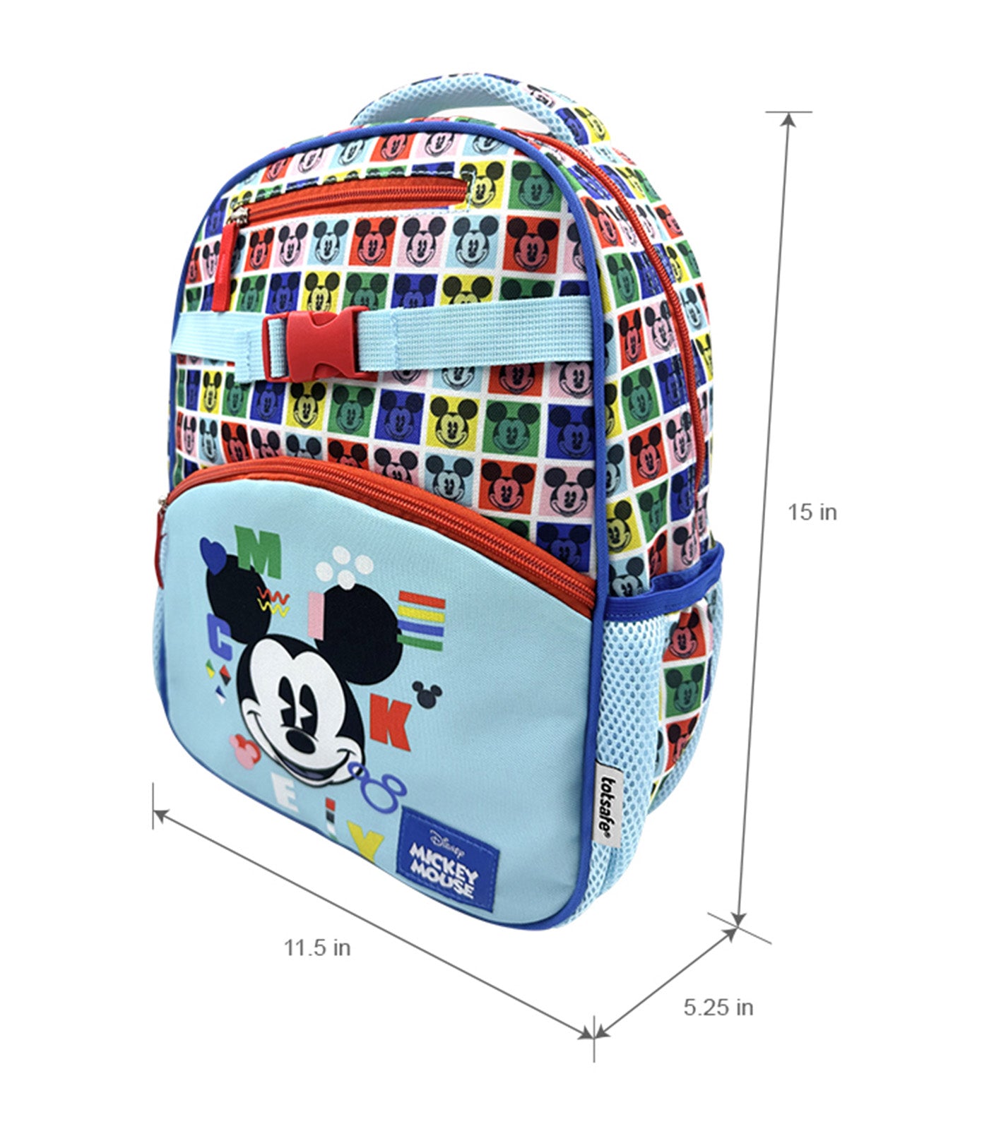 Zippies Totsafe Disney Kids Backpack - Mickey Shape Shifter | Rustan's