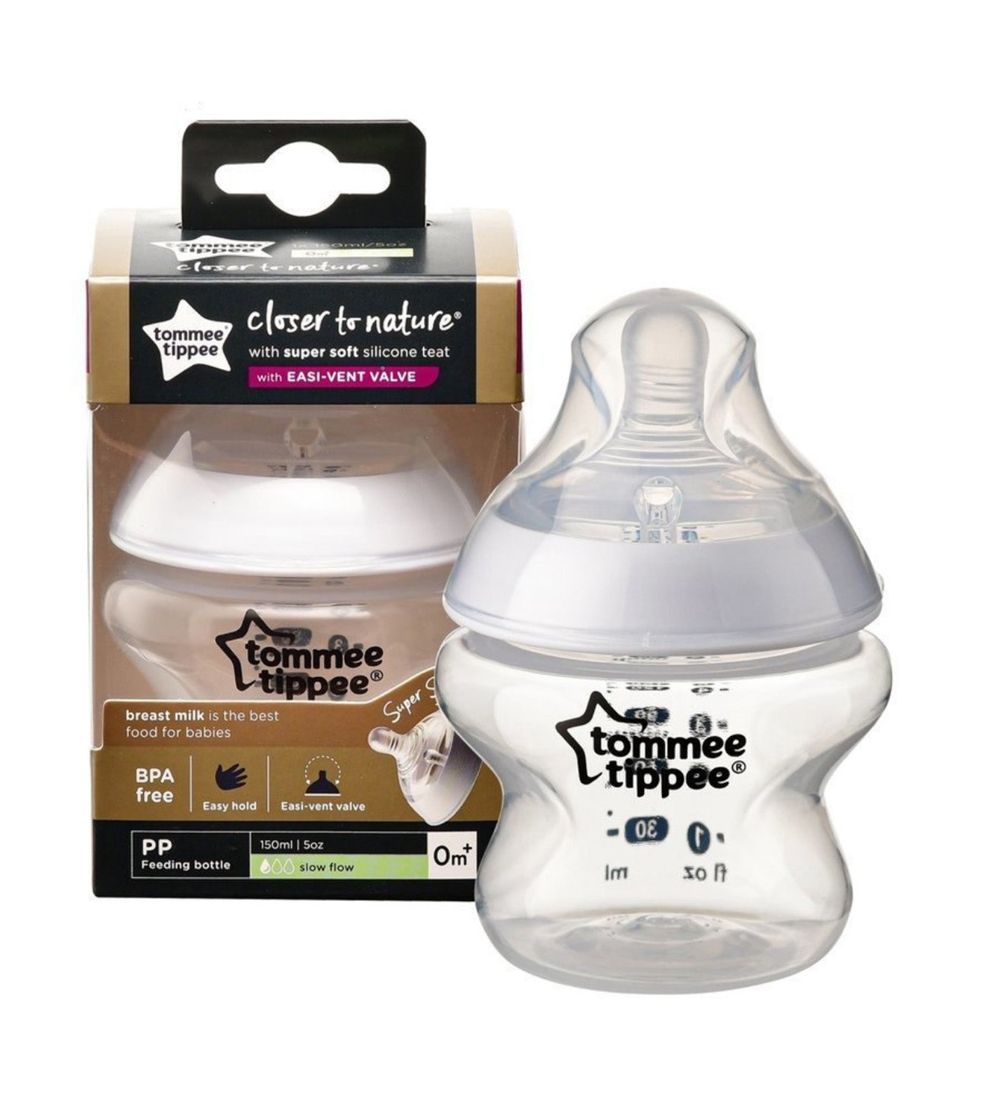 Closer to Nature PP Bottle White