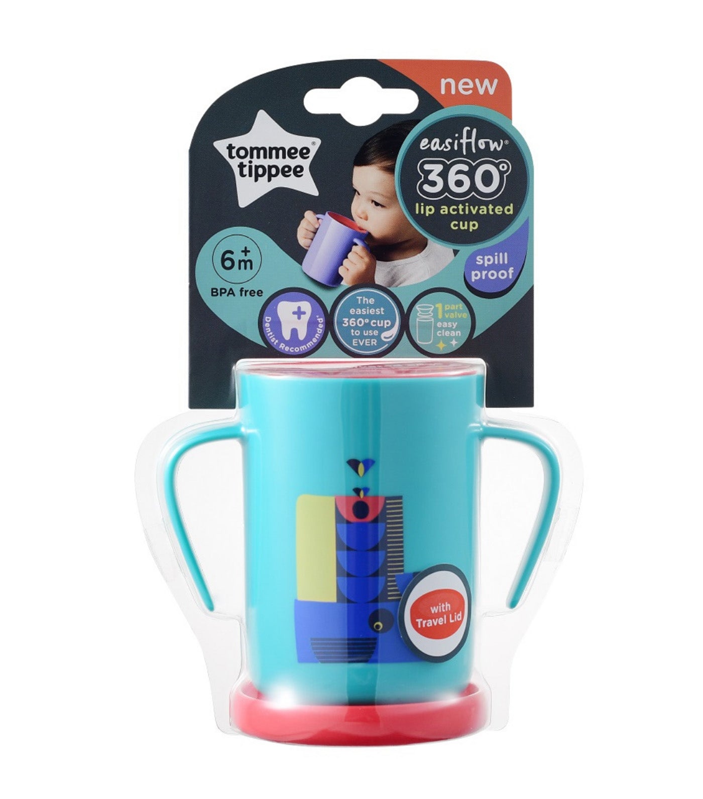 360° Deco Trainer Cup 200ml Teal