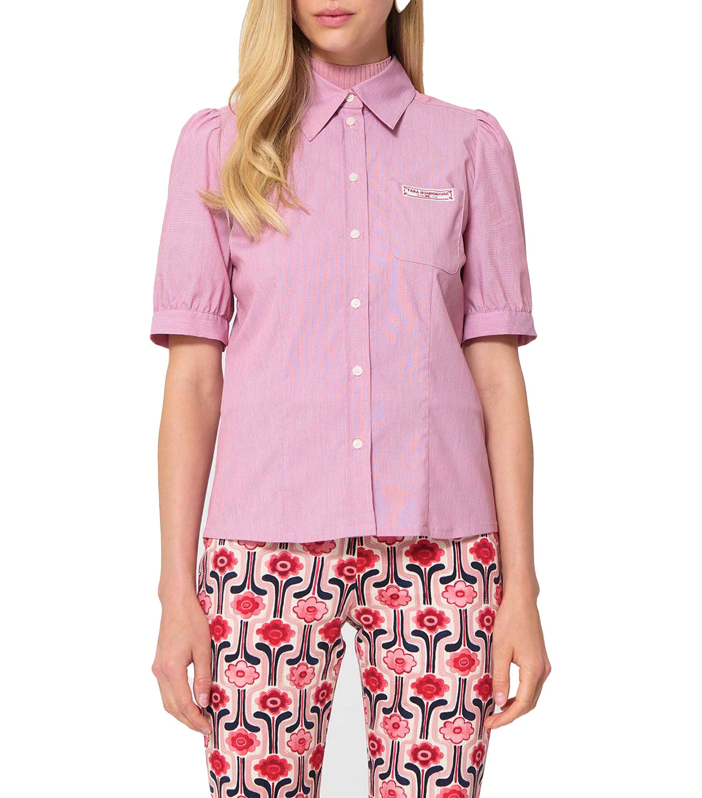 Tara Jarmon Celine Shirt T131 Cerise