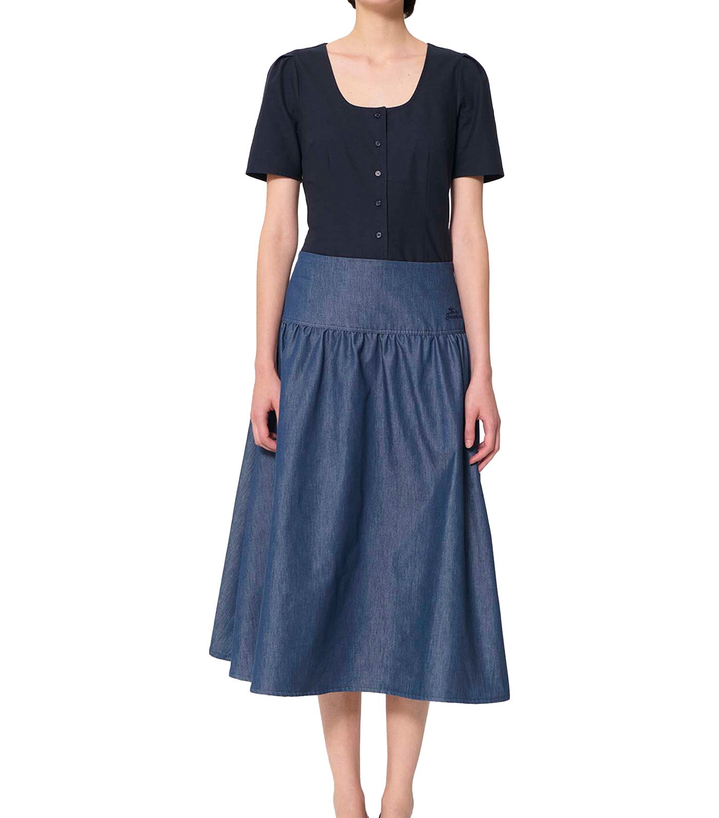 Tara Jarmon Jude Skirt T124 Denim