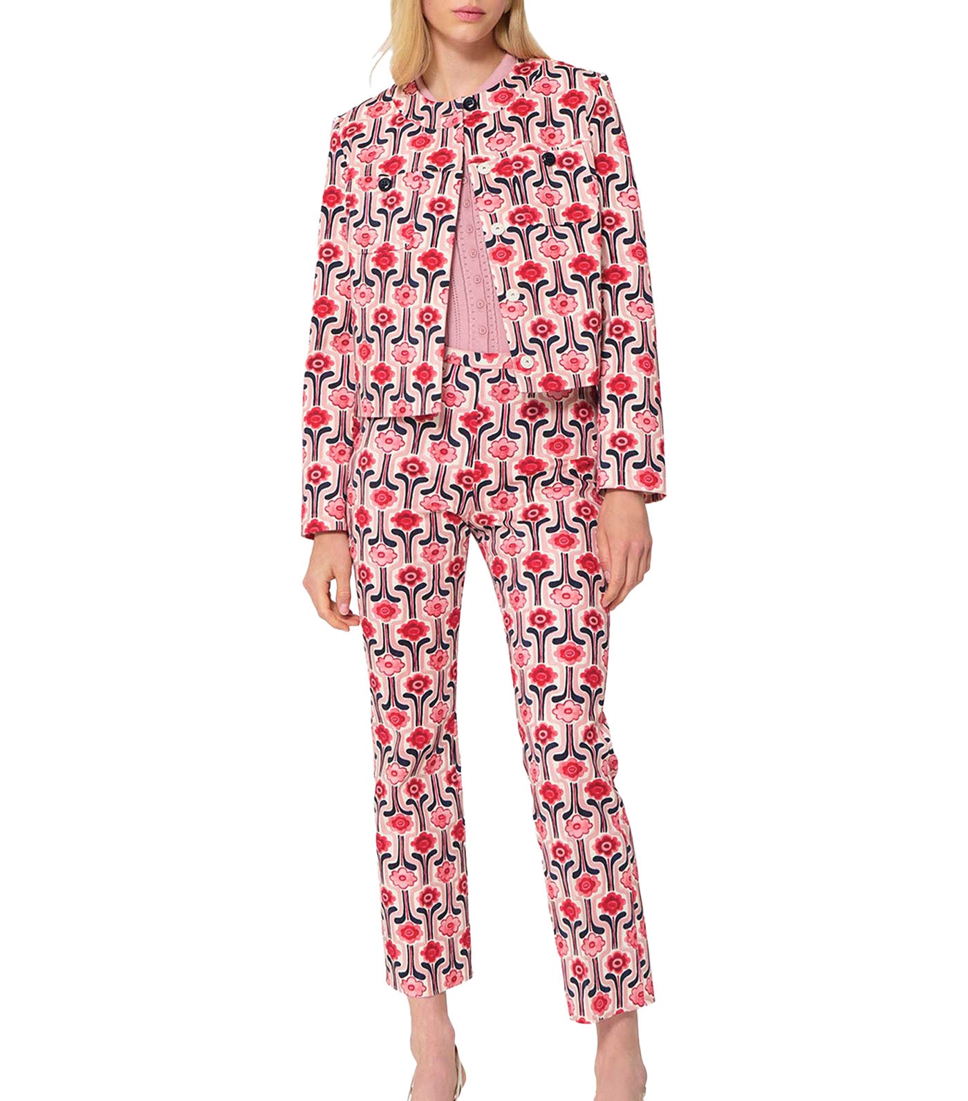 Tara Jarmon Paulino Trousers T180 Blush