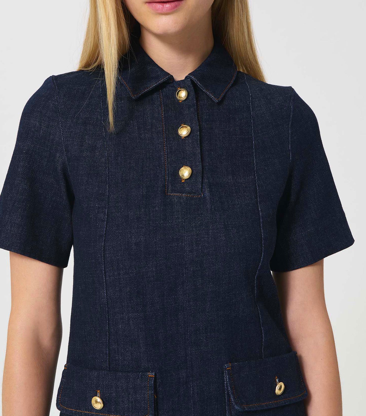  Tara Jarmon Roanne Dress T197 Brut 