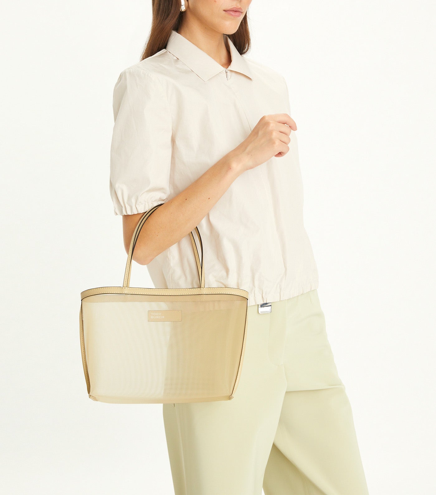 Mesh Tote Warm Sand