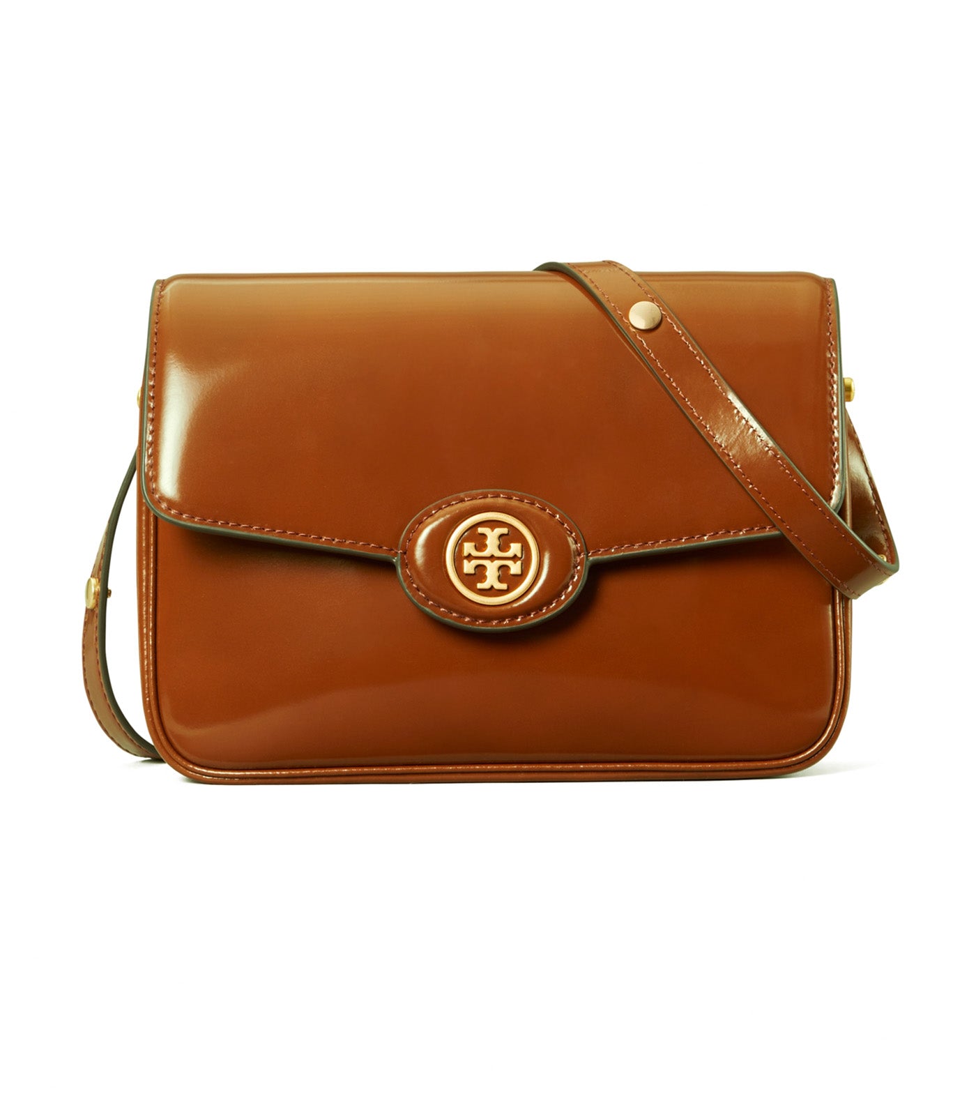 Robinson Spazzolato Convertible Shoulder Bag Dark Sienna