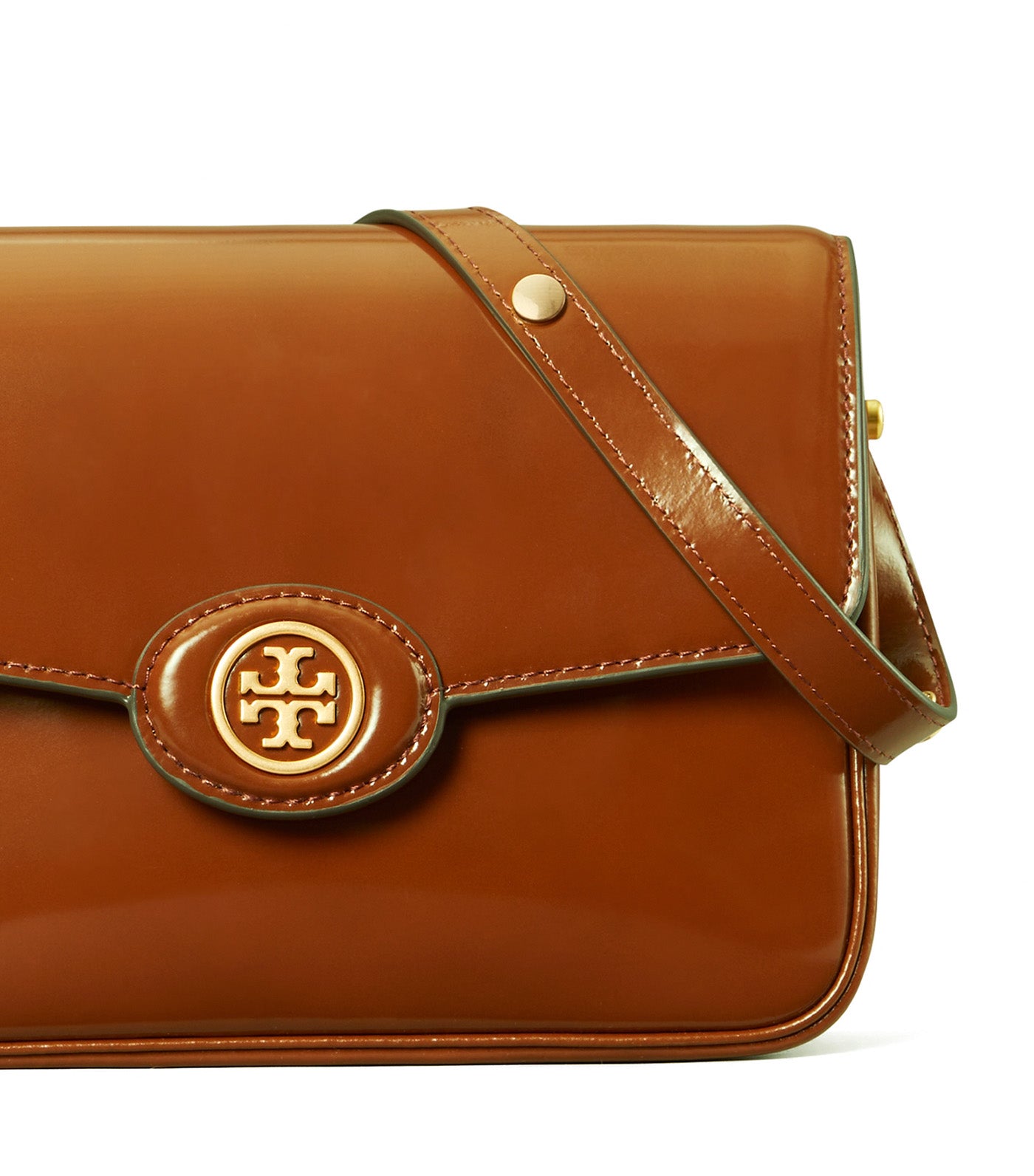 Robinson Spazzolato Convertible Shoulder Bag Dark Sienna