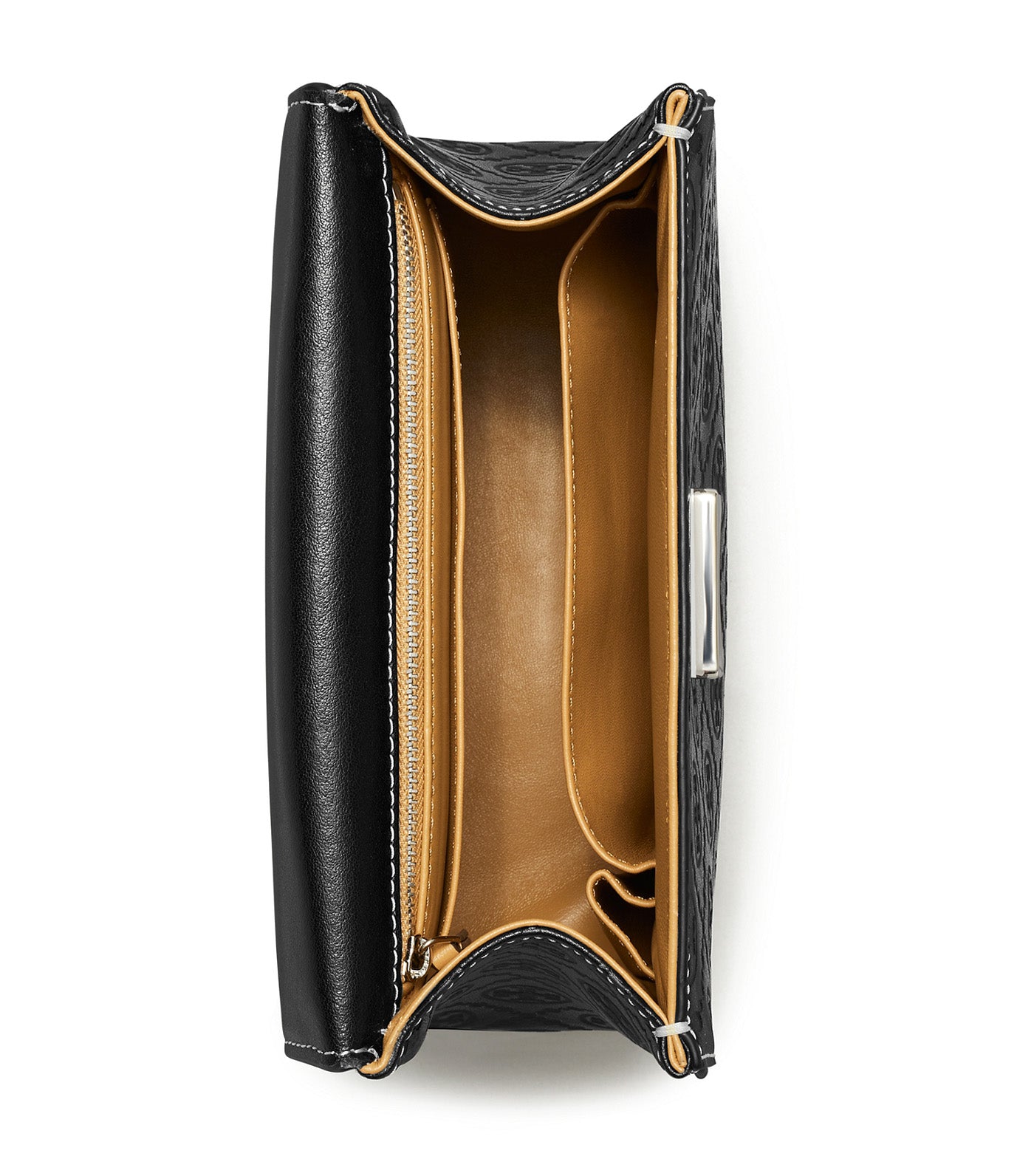 Deville Small T Monogram Debossed Bag