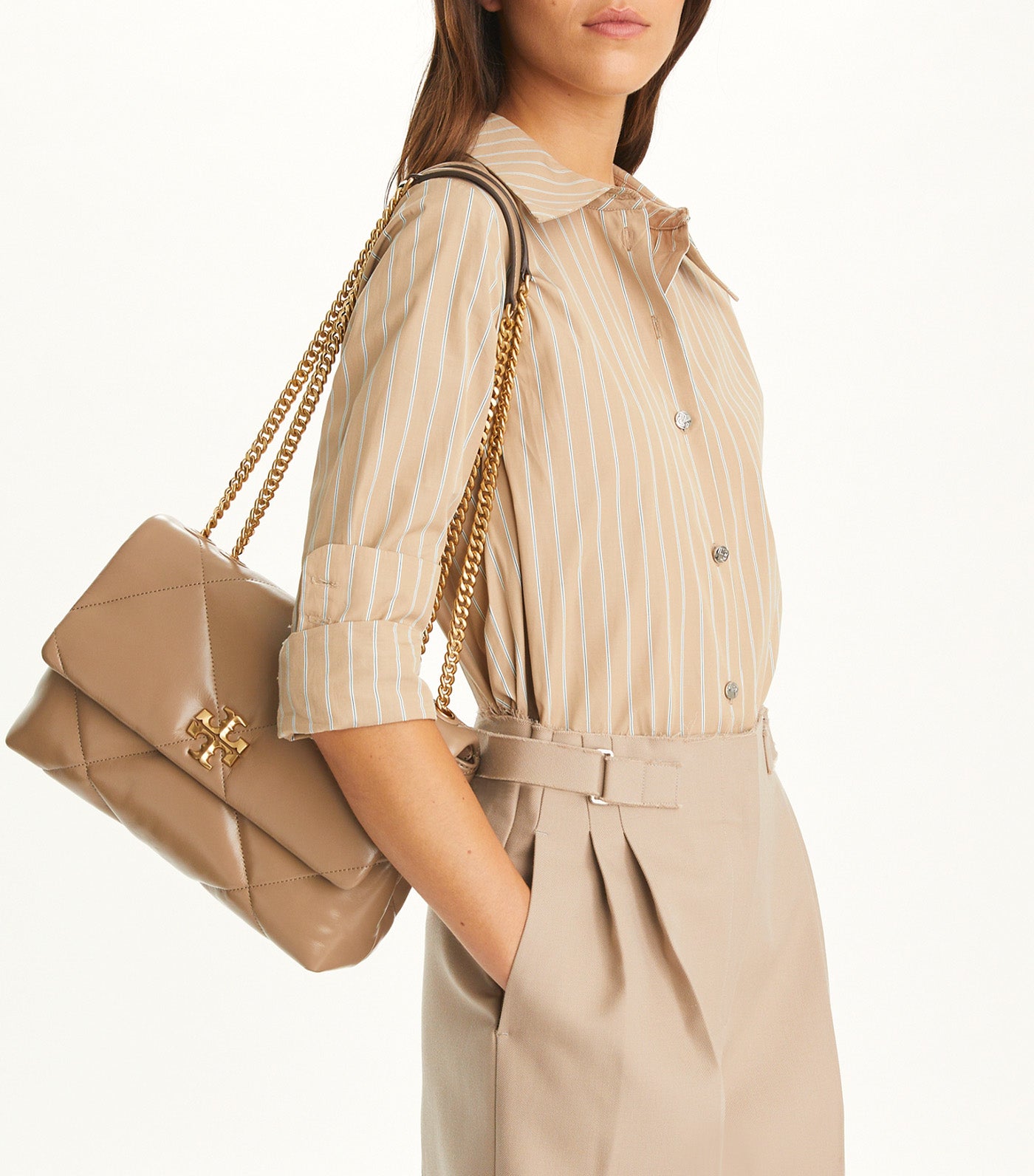 Kira Diamond Quilt Shoulder Bag