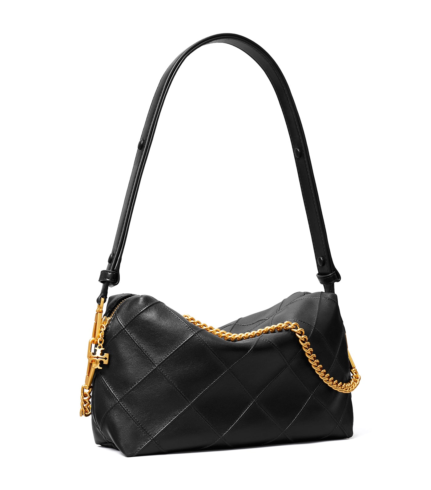 Eleanor Slim Shoulder Bag Black