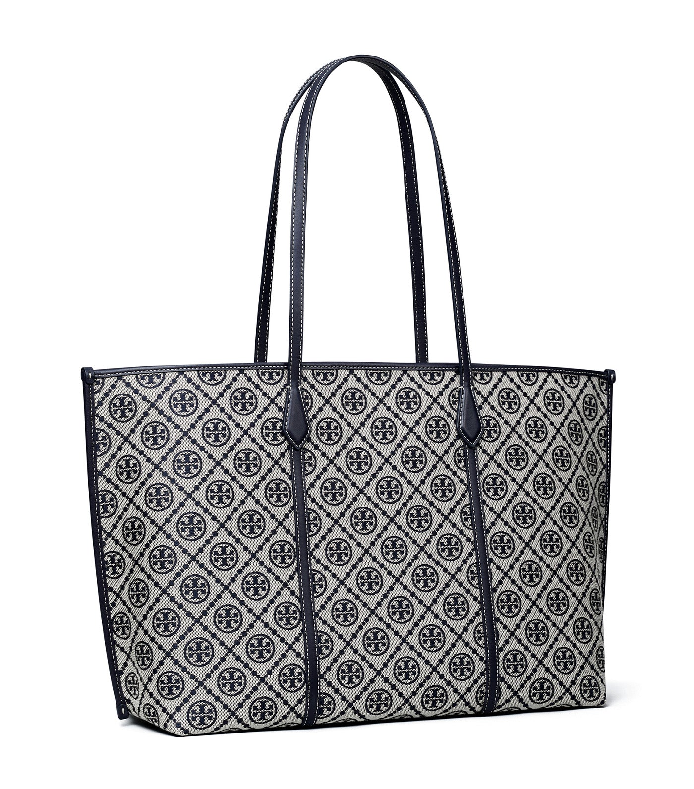 T Monogram Perry Tote Toro Navy