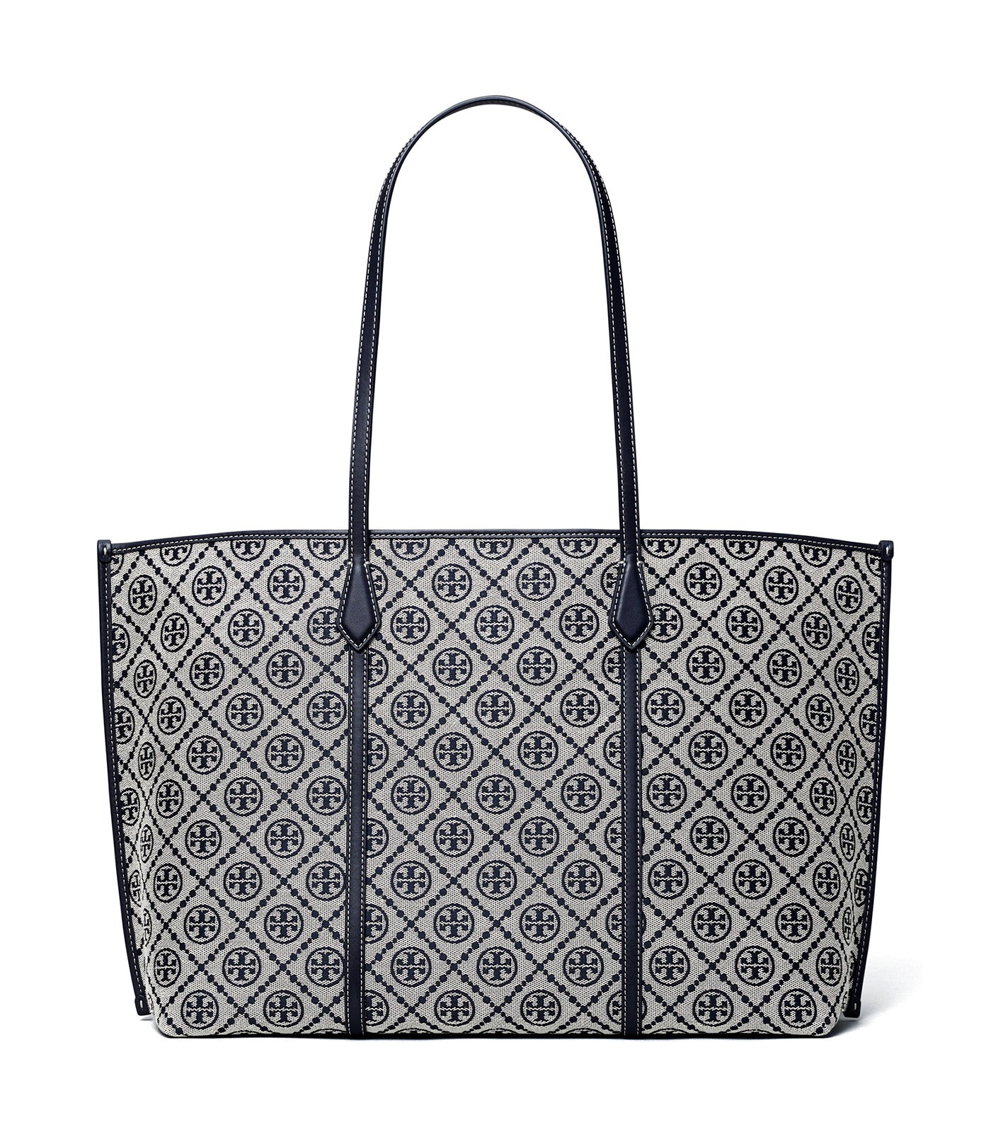 T Monogram Perry Tote Toro Navy