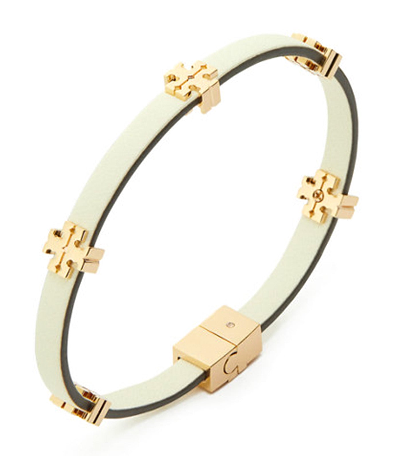 Tory Burch Eleanor Bio Bracelet Tory Gold/Warm White
