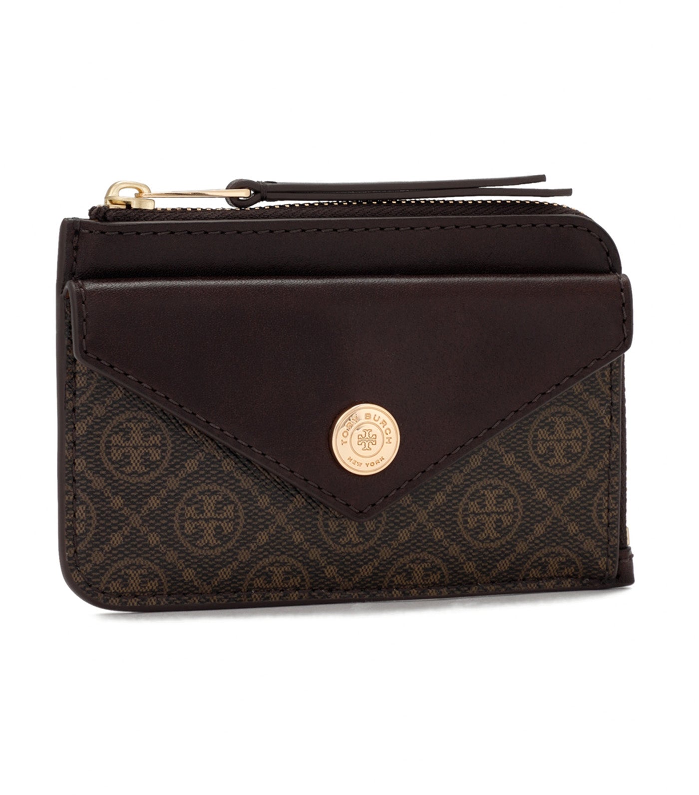 Monogram Canvas Zip Card Holder French Press