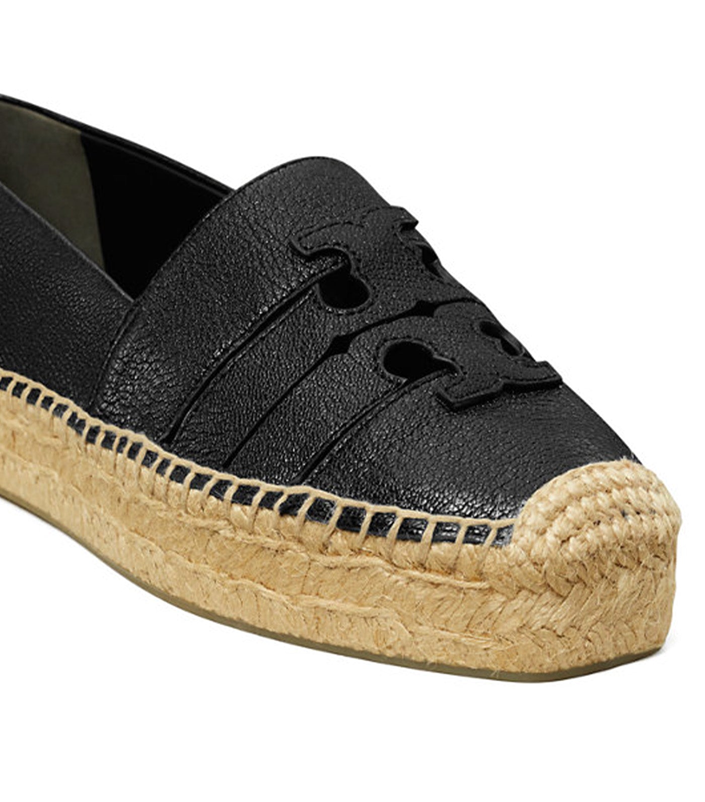 Tory Burch Ines Platform Espadrille Perfect Black