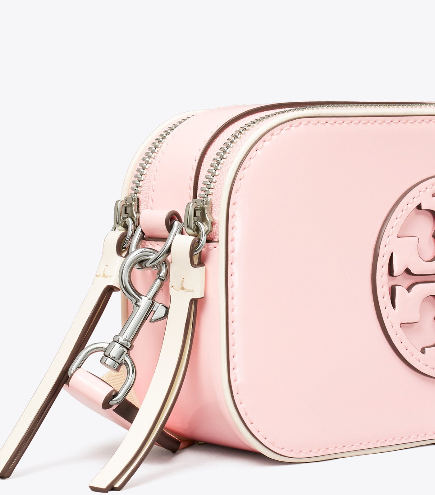 Mini Miller Spazzolato Crossbody Bag Pink