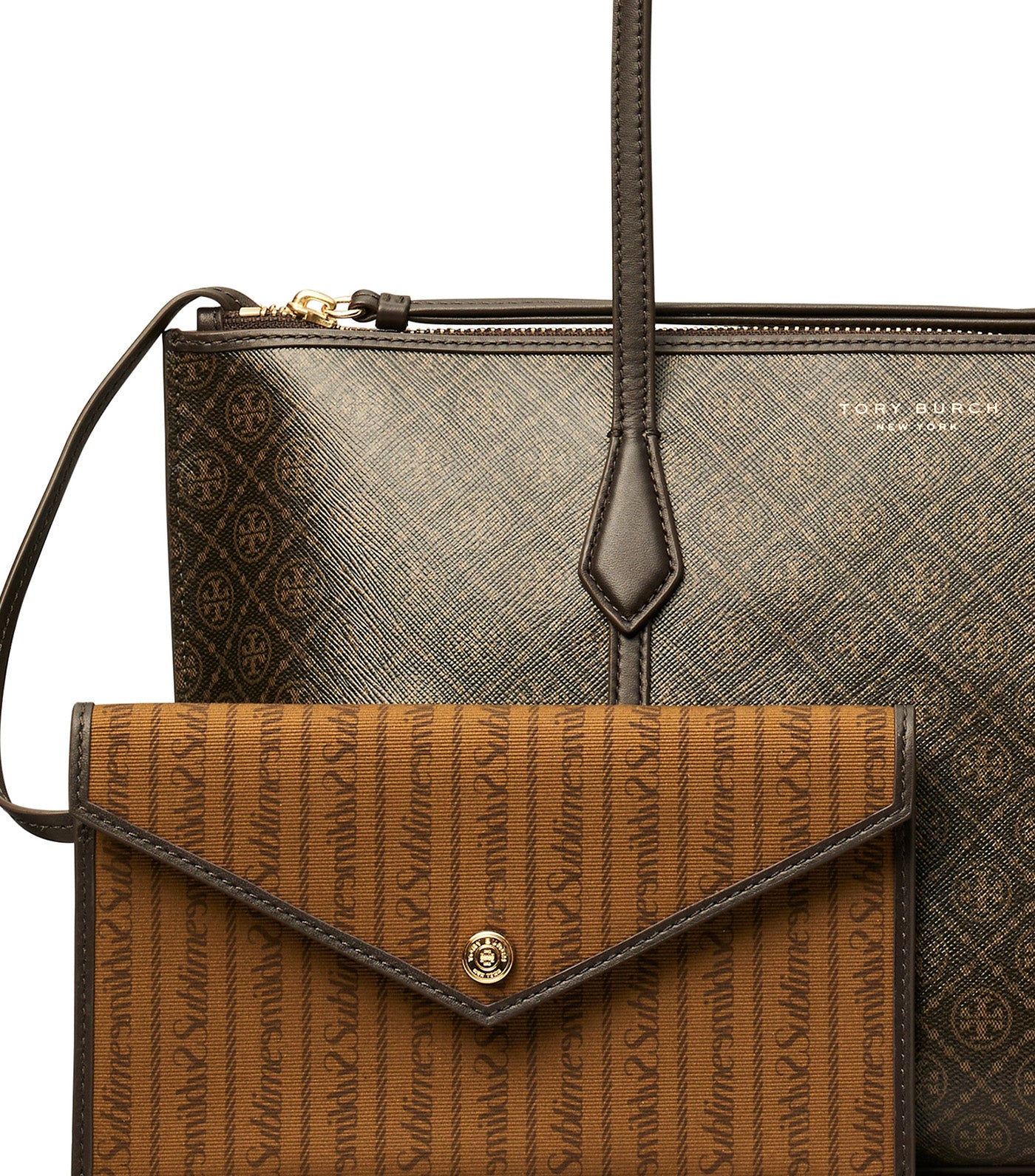 Small Perry Coated Canvas Tote French Press