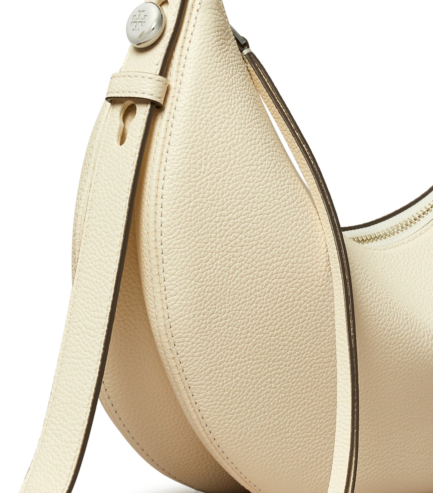 T Monogram Romy Half Moon Bag