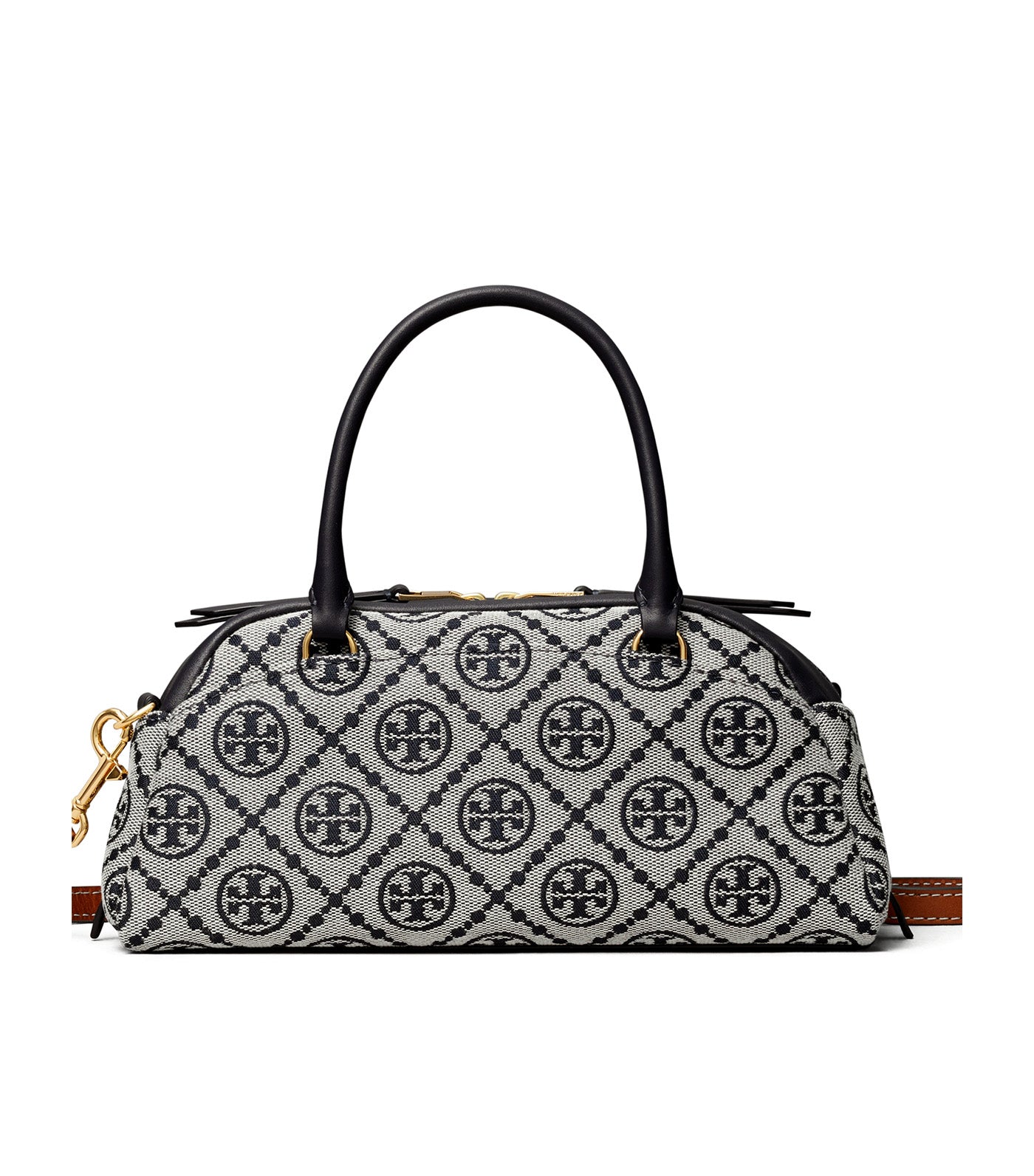 T Monogram Small Bowler Tory Navy
