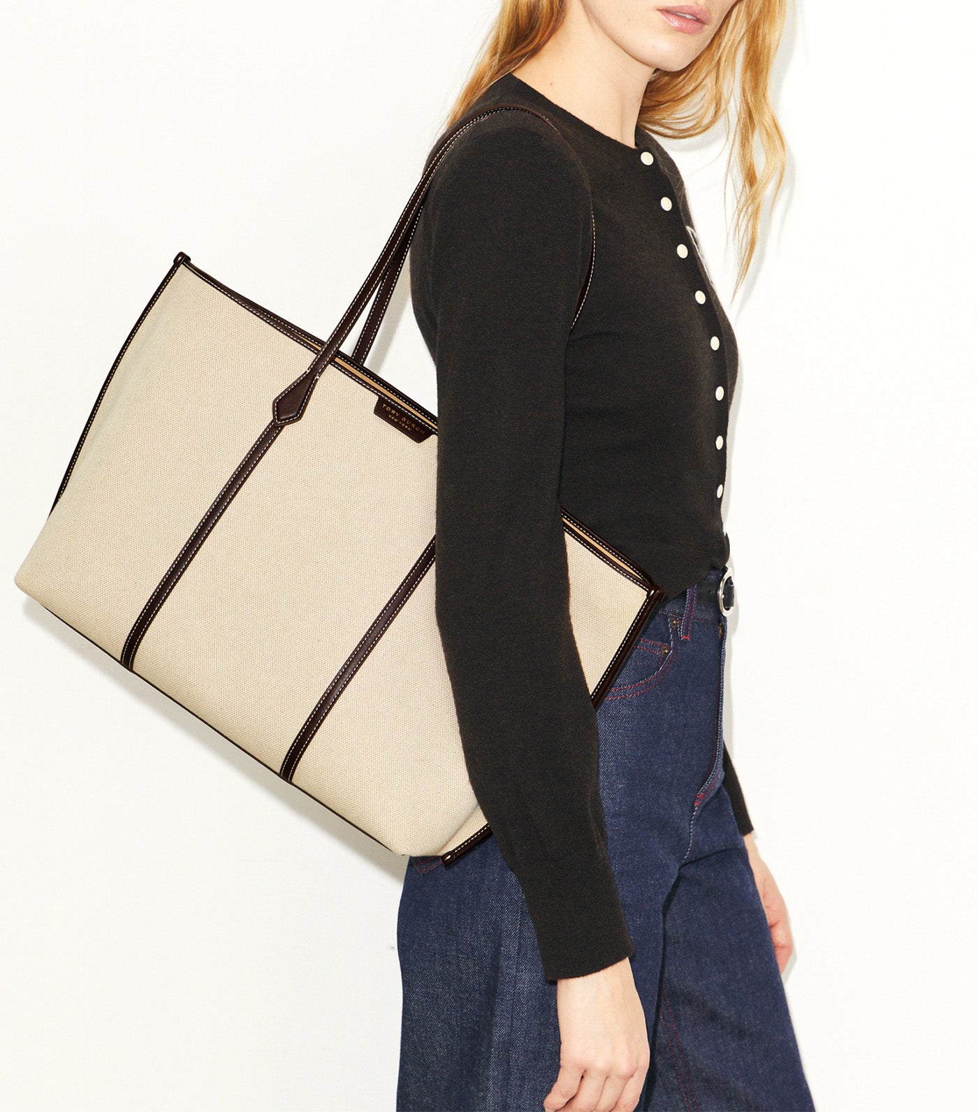 Perry Canvas Tote Natural