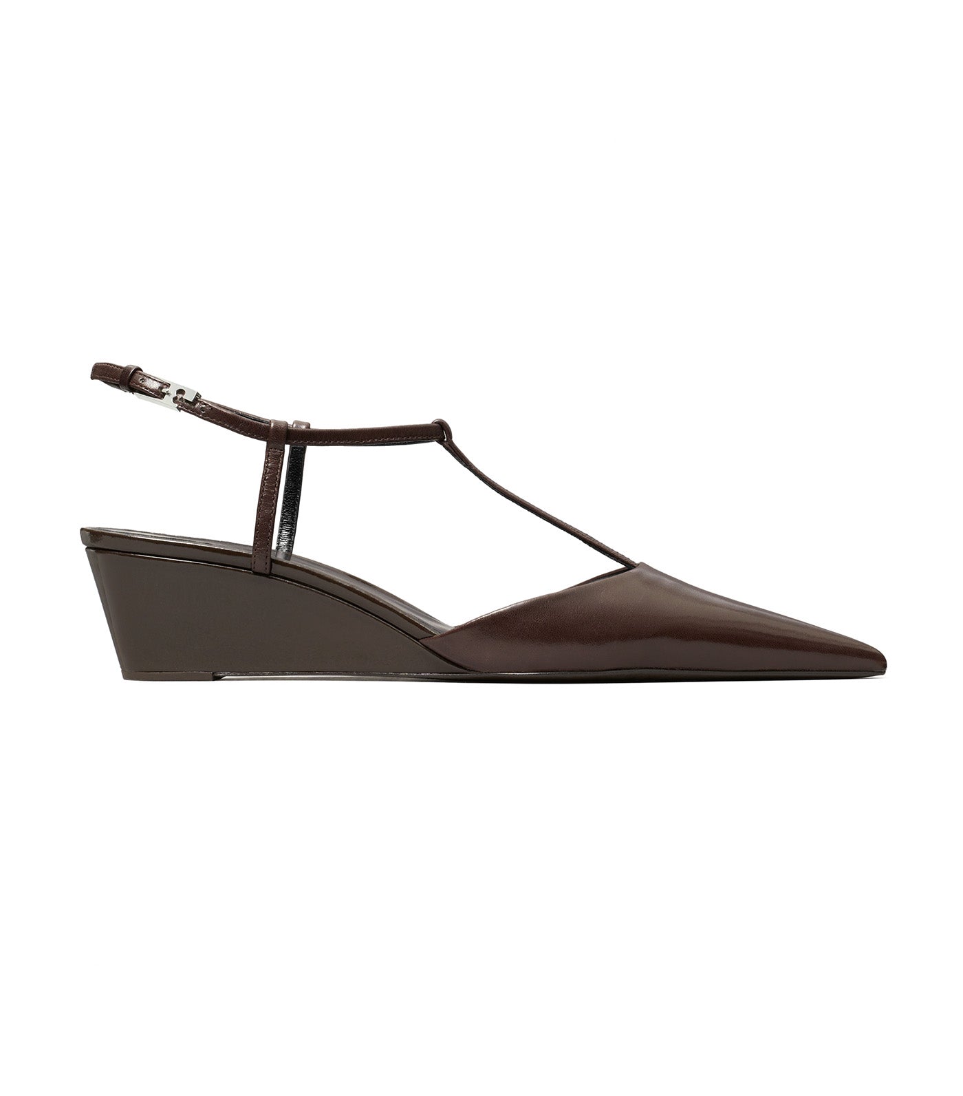 Tory Burch Gigi T-Strap Wedge Cocoa