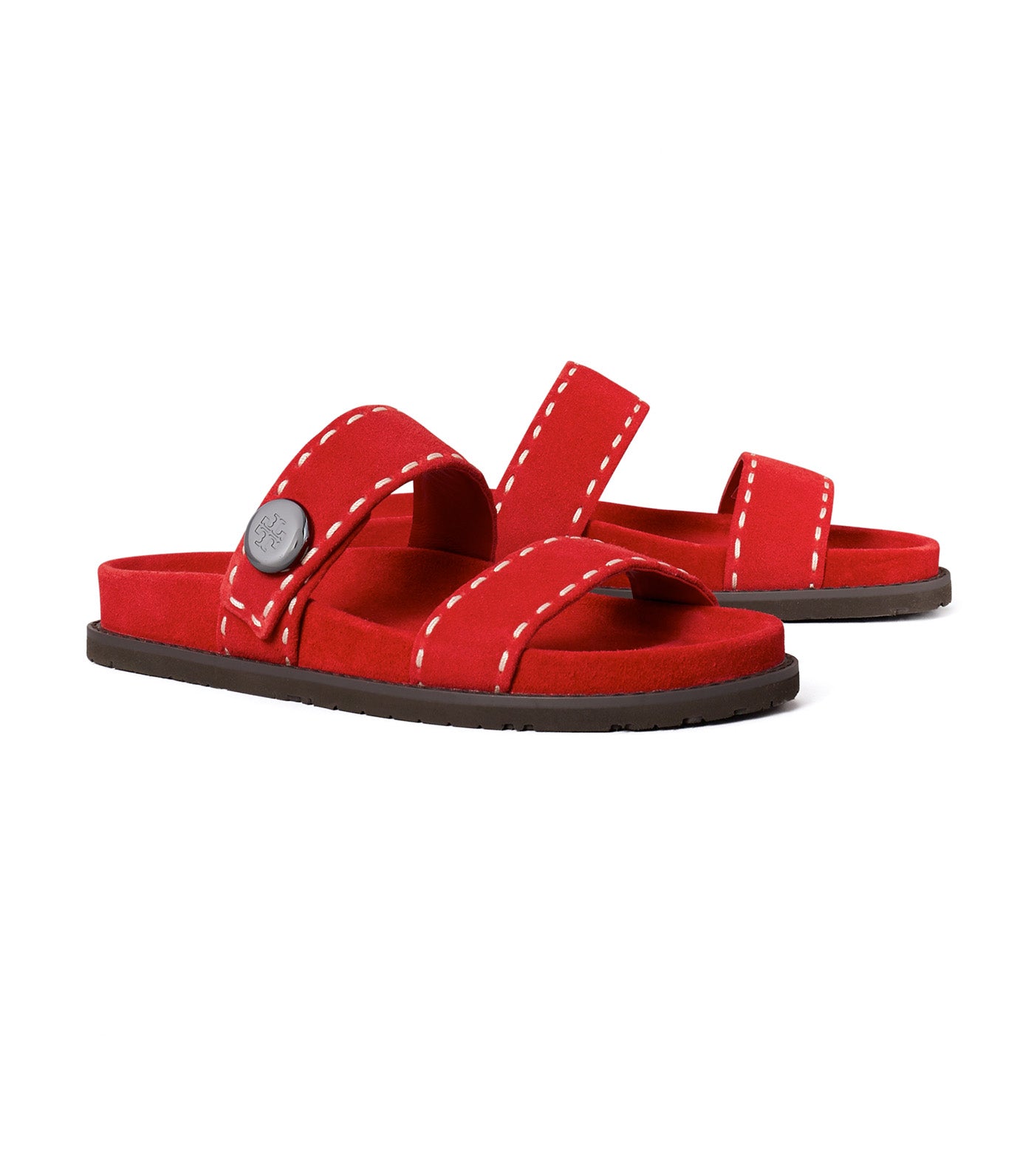 Tory Burch Romy Sport Slide Toucan Red