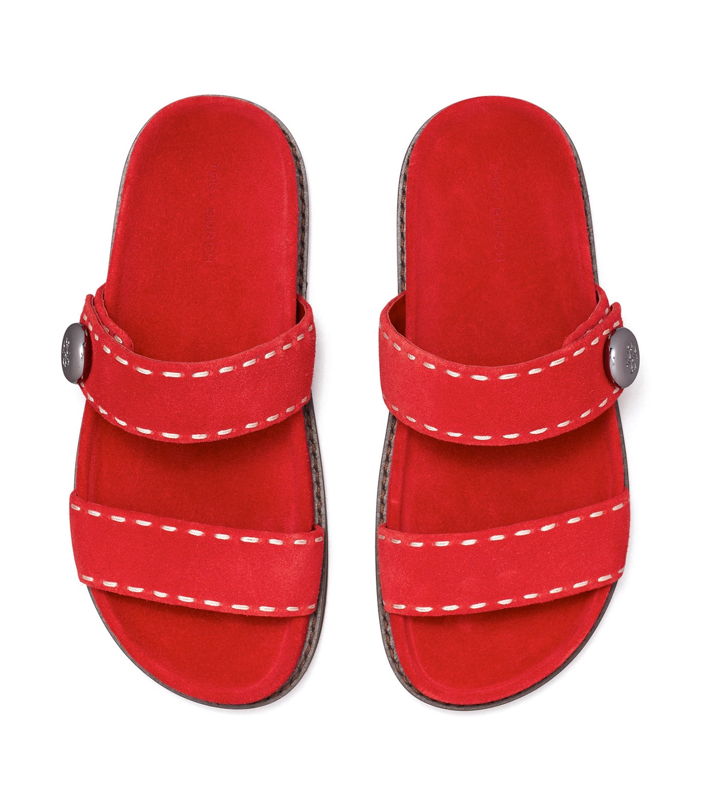 Tory Burch Romy Sport Slide Toucan Red