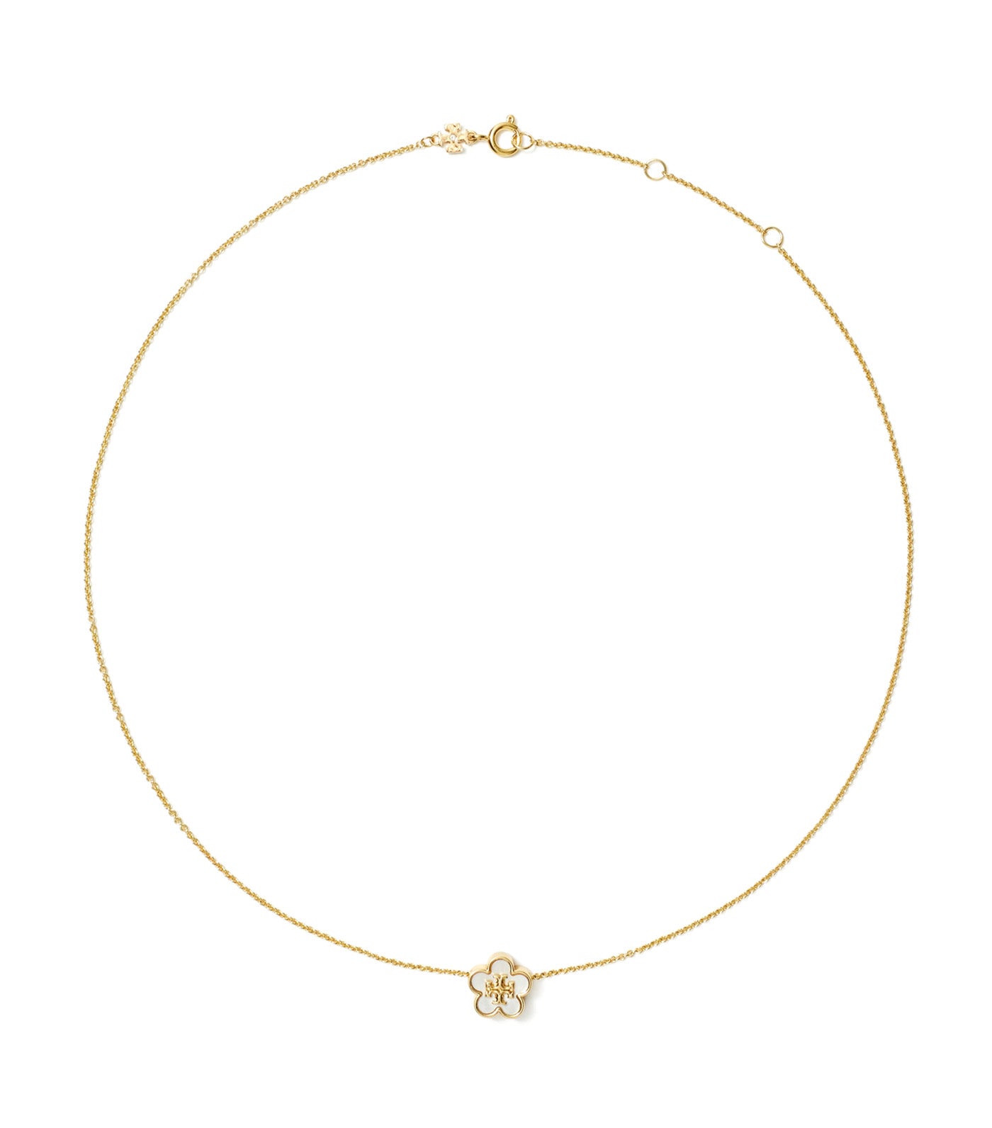 Forget Me Not Pendant Necklace Tory Gold/Mother Of Pearl